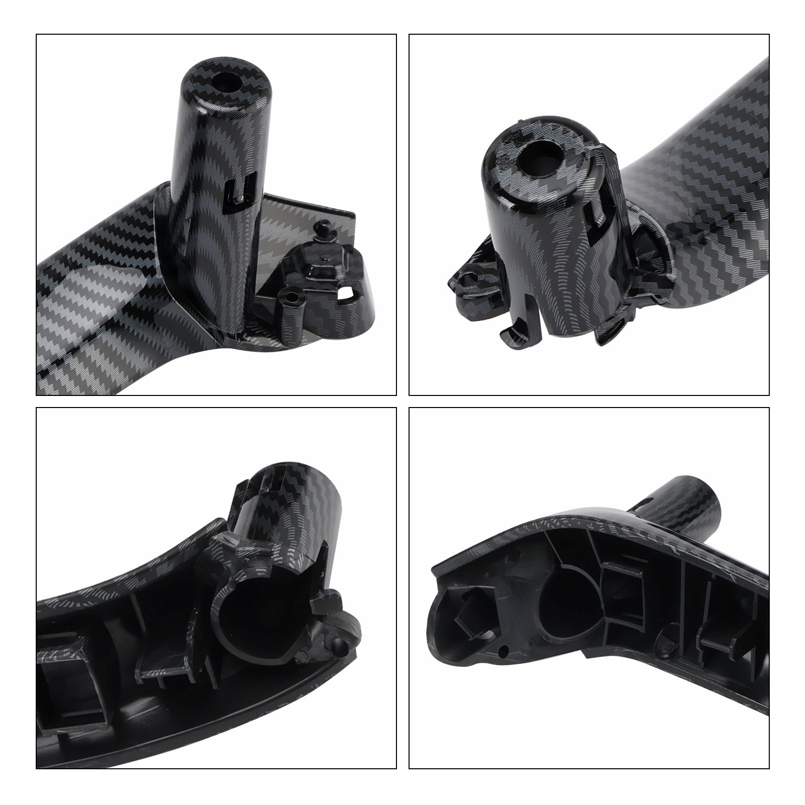 Carbon Fiber Interior Door Handle Kit 51417250307 for BMW X3 (F25) X4 (F26)