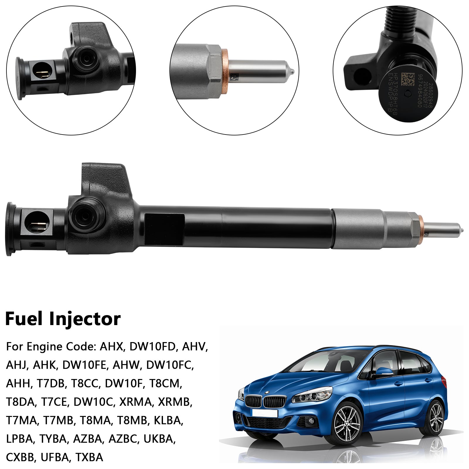 Delphi Diesel R7 1PCS Fuel Injector 28388960 9674984080 28602948