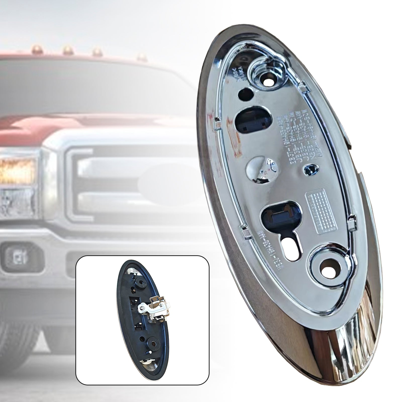Boîtier de vue arrière de secours AL3Z-19H511-A pour Ford F-350 F-250 F-150