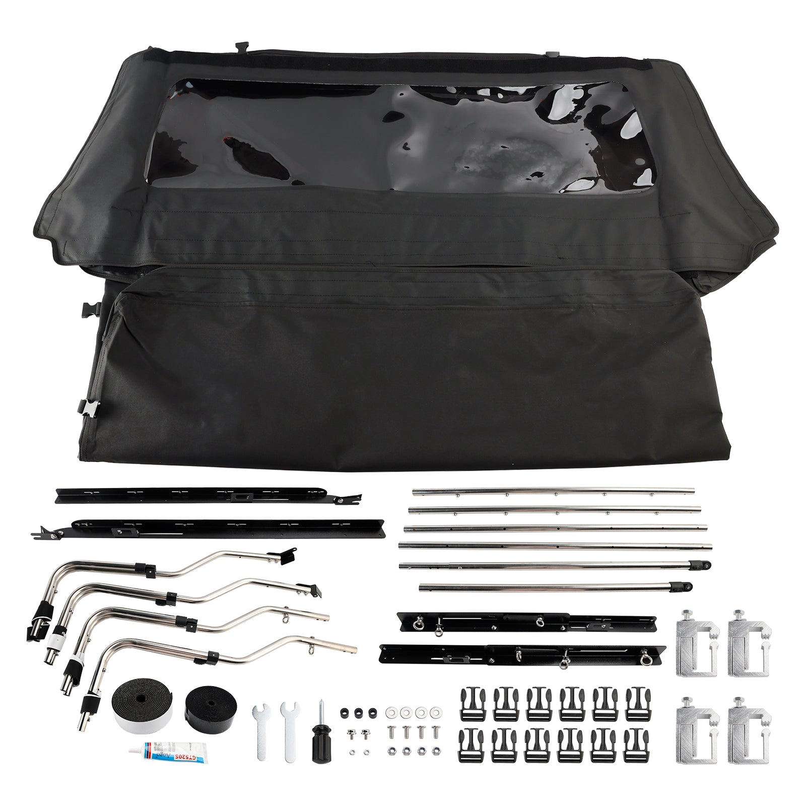 2024 Toyota Tacoma 4-dörr 5ft mjuk lastbils topper