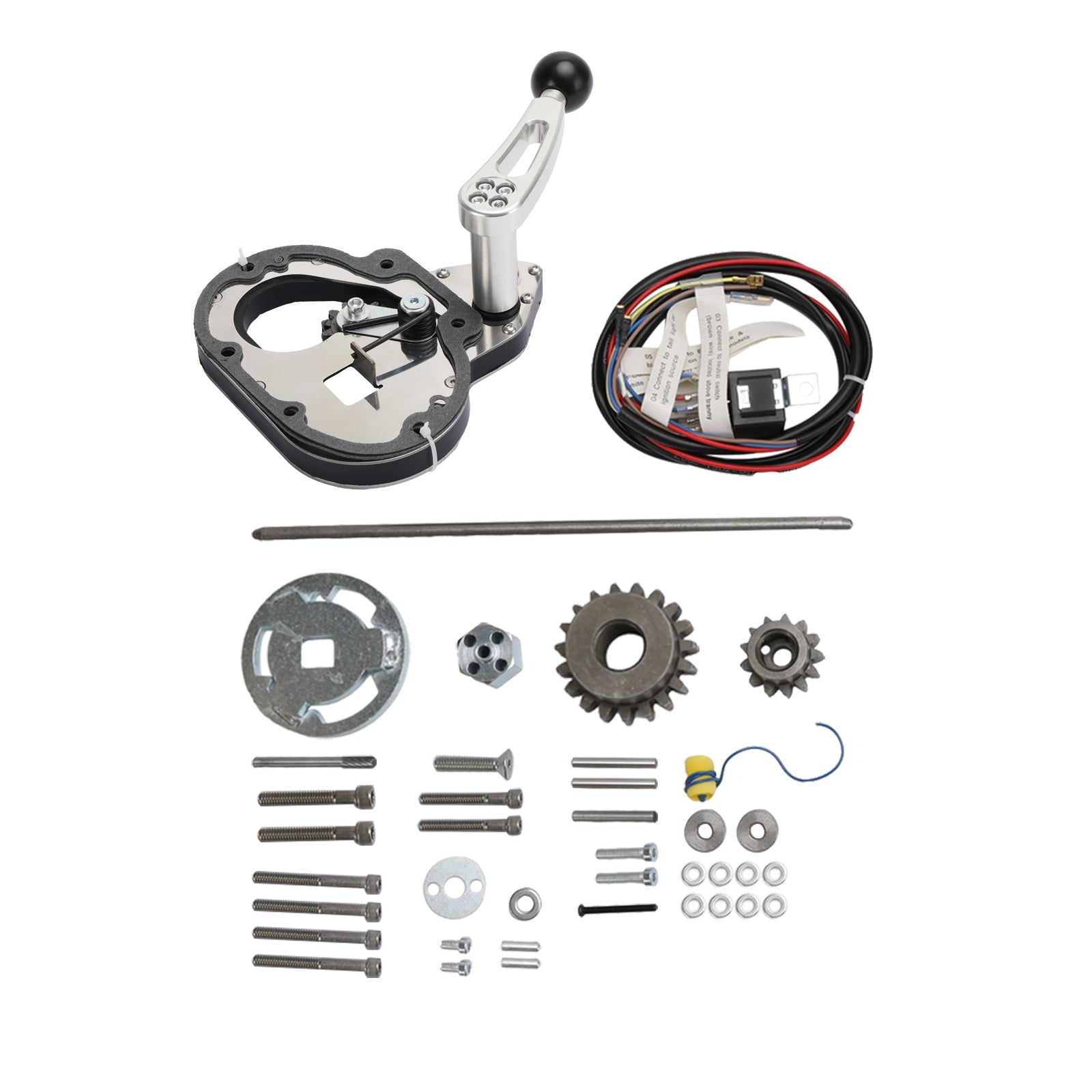 6 Speed Harley w Billet Knob Trike Sidecar Motorcycle Reverse Gear