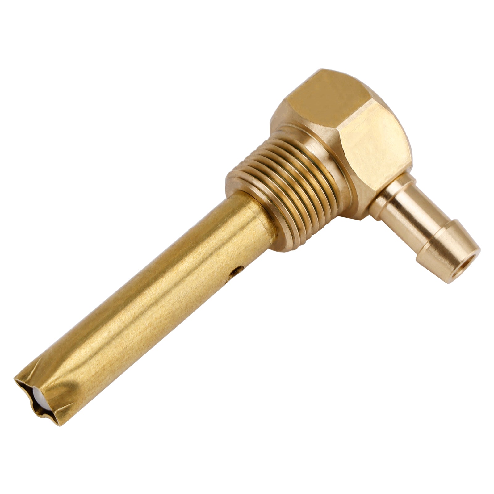 2x 5/16" ID-slange Drivstofftankventil 3/8"-18NPTF-gjenger For både små og store tanker