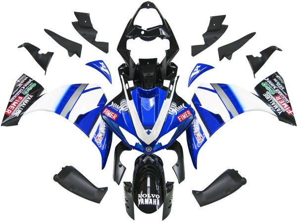 2009-2011 Yamaha YZF-R1 Blue Black BMC Racing Fairings Generic