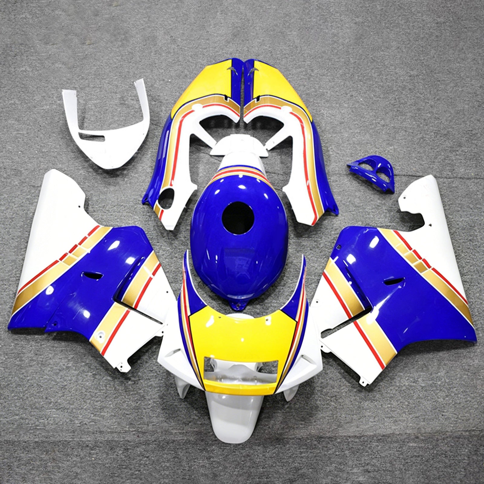 Injection Fairing Kit Bodywork Plastic ABS For Honda NSR250 PGM-4 1994-1996
