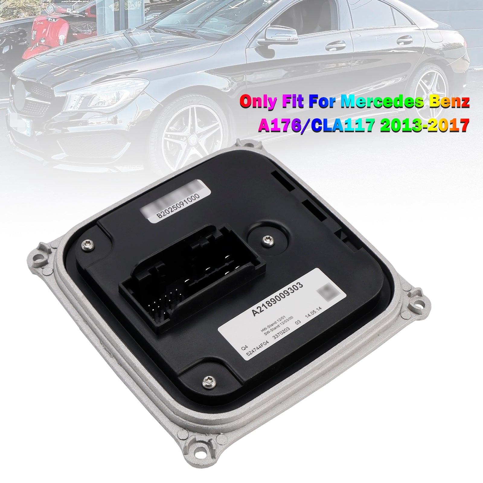 Module de commande de ballast de phare Mercedes Benz A176/CLA117 2013-2017 A2189009303