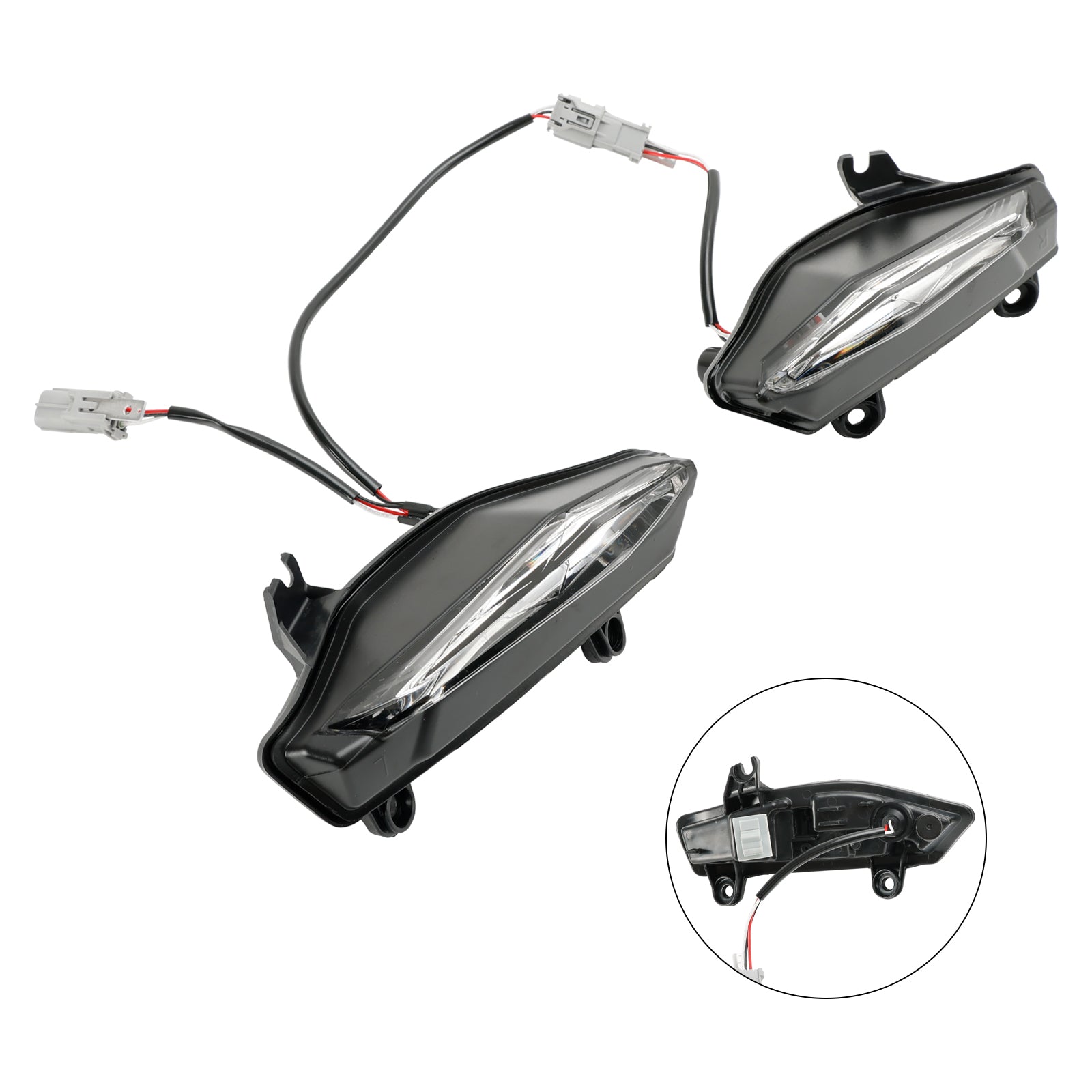 2020-2023 YAMAHA YZF-R1 YZF R1 Protector de faro delantero Parrilla Led transparente