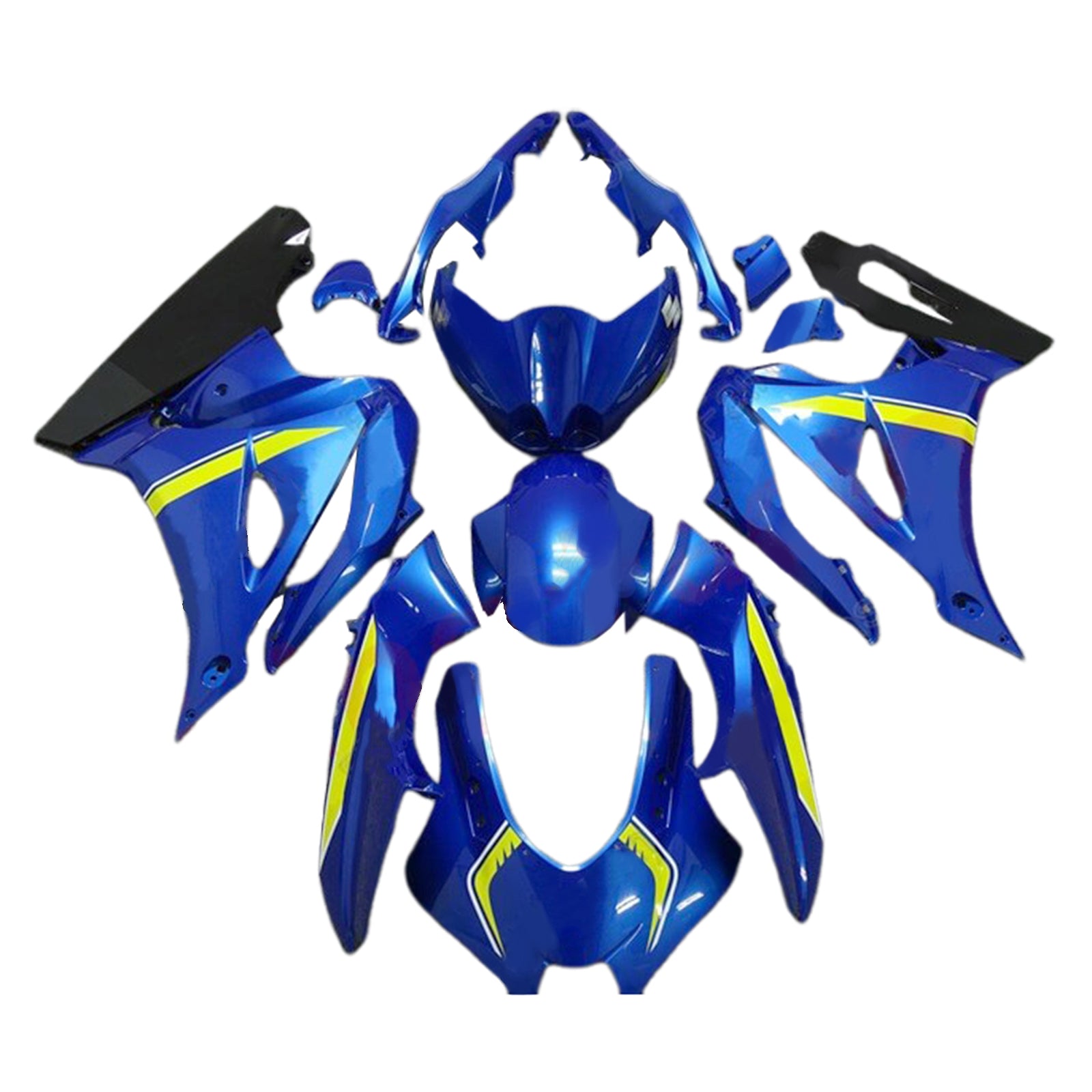 2017-2025 Suzuki GSXR1000 K17 Injectiekuipset Carrosserie Kunststof ABS #101