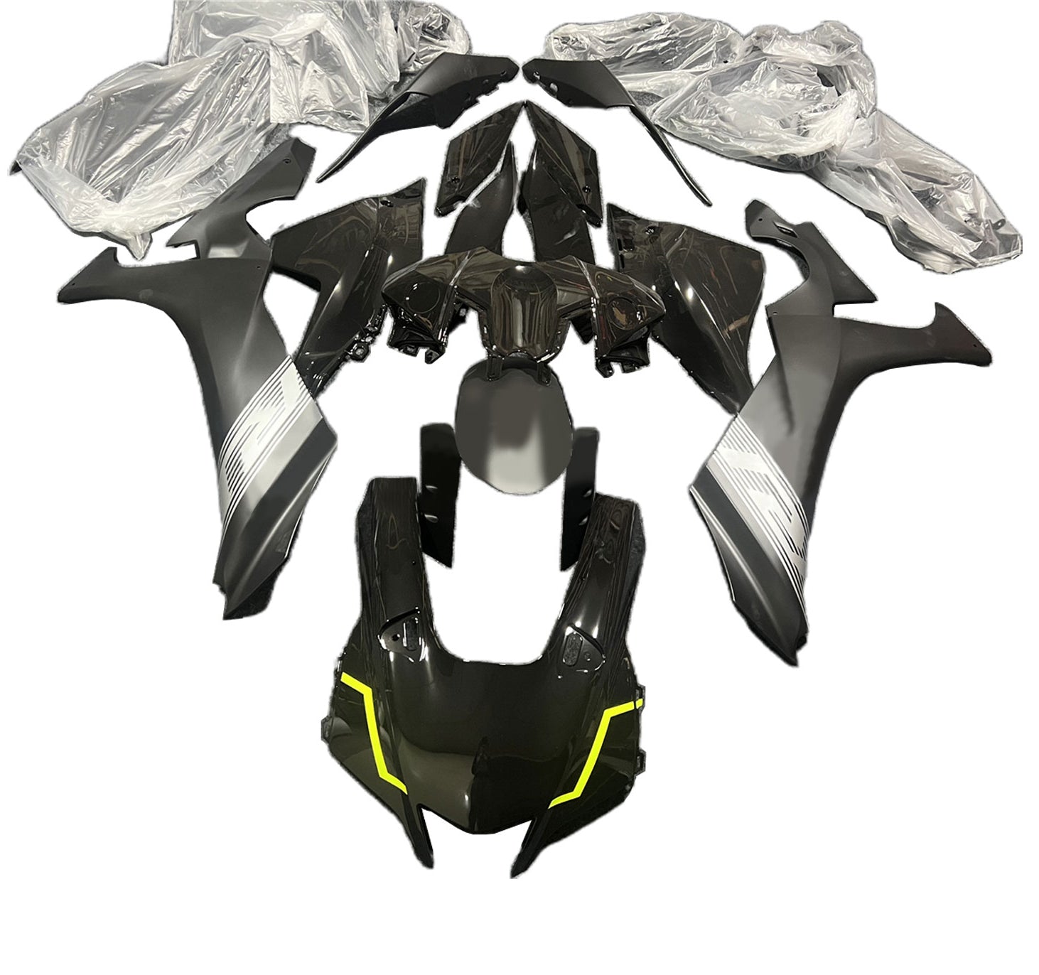 2020-2025 Yamaha Yzf R1 Kit de carénage injection de carrosserie Plastique ABS # 101