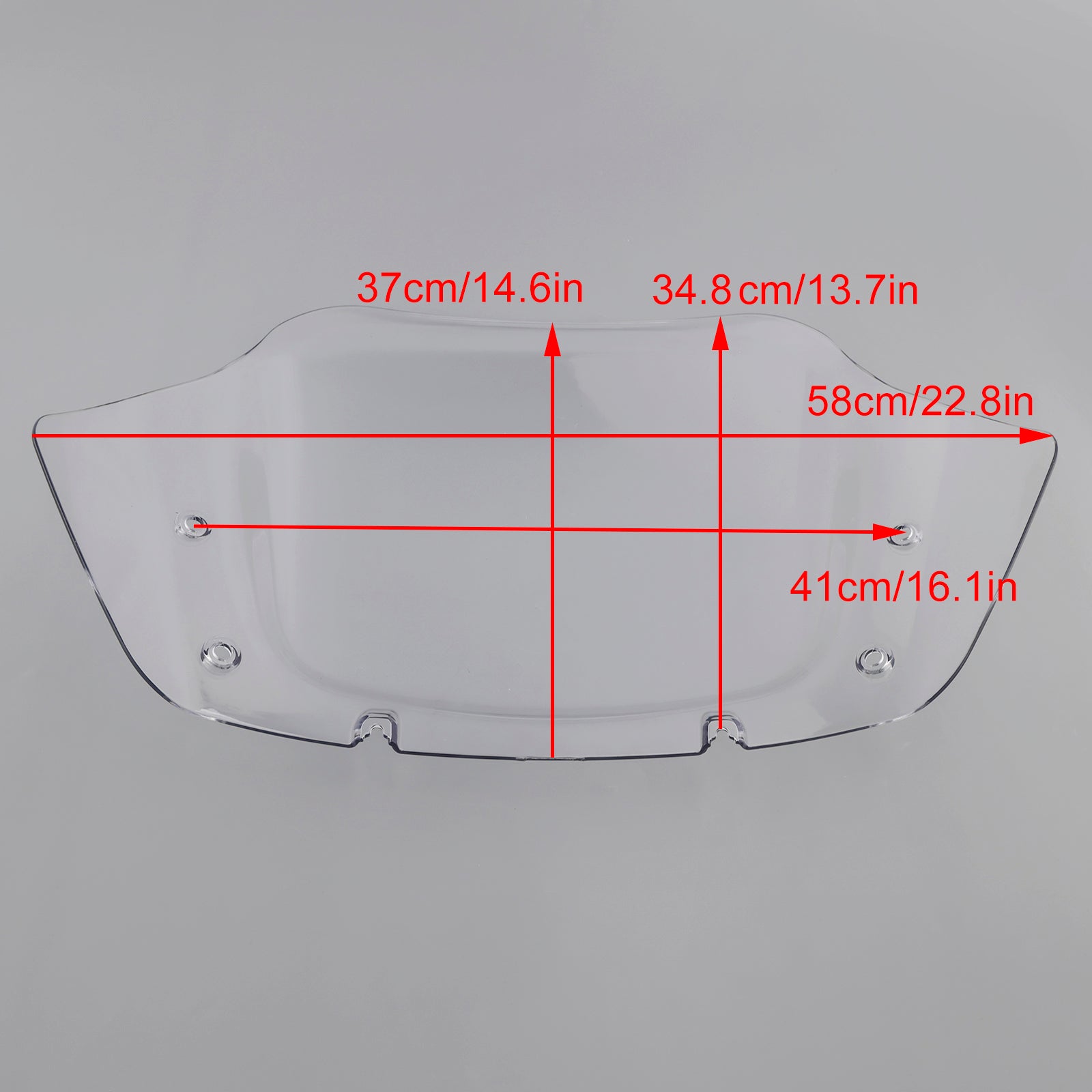 2023-2024 Touring Street Glide CVO 117 121 Windshield WindScreen