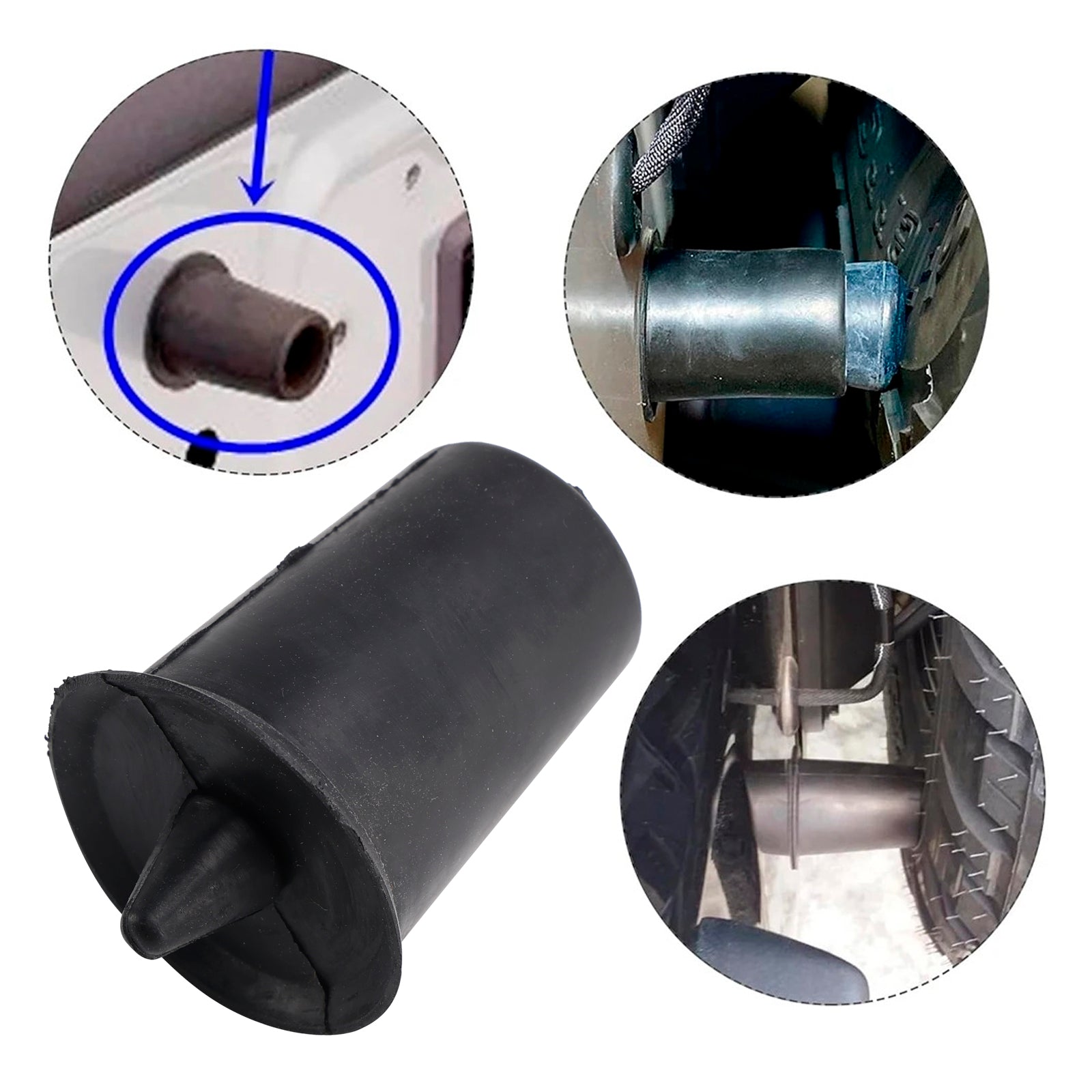 2007-2018 Jeep Wrangler JK 2× reservewiel bumperstop 55395993AB