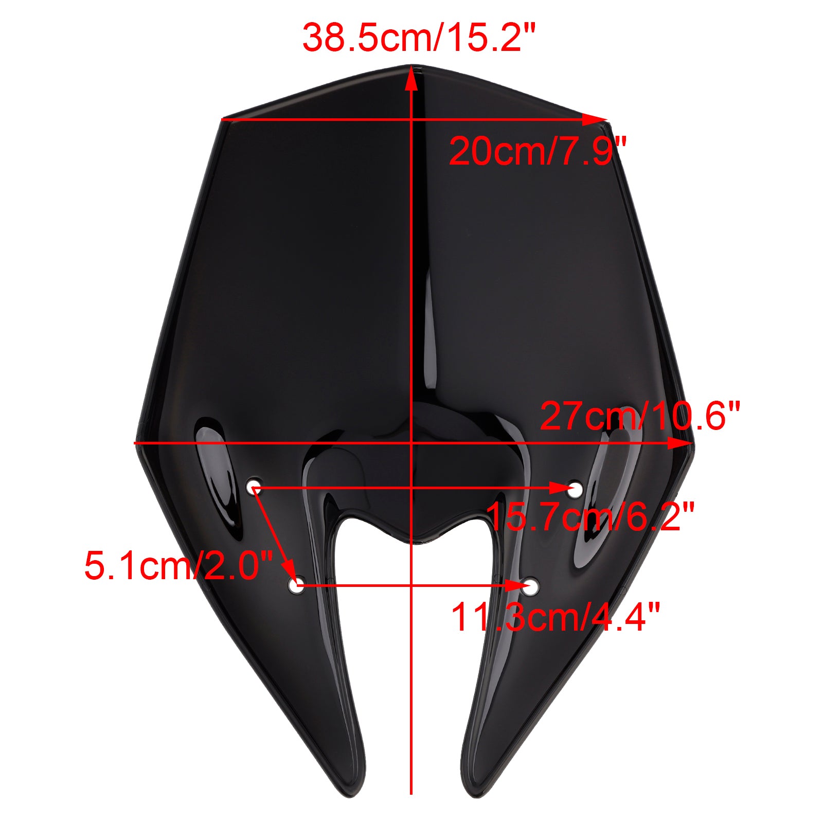 Windscreen Windshield + Bracket fit for Kawasaki Z900 2025