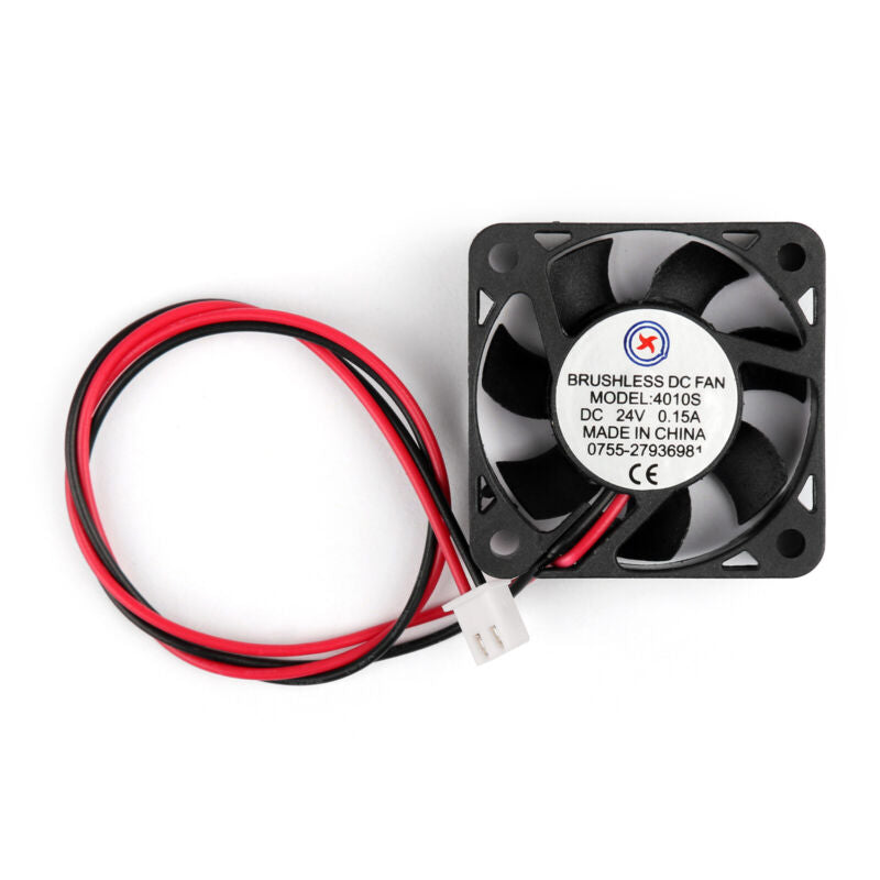 Ventilateur sans balais refroidisseur DC 40x40x10mm 0,15A 0,1A 12/24V 4010s