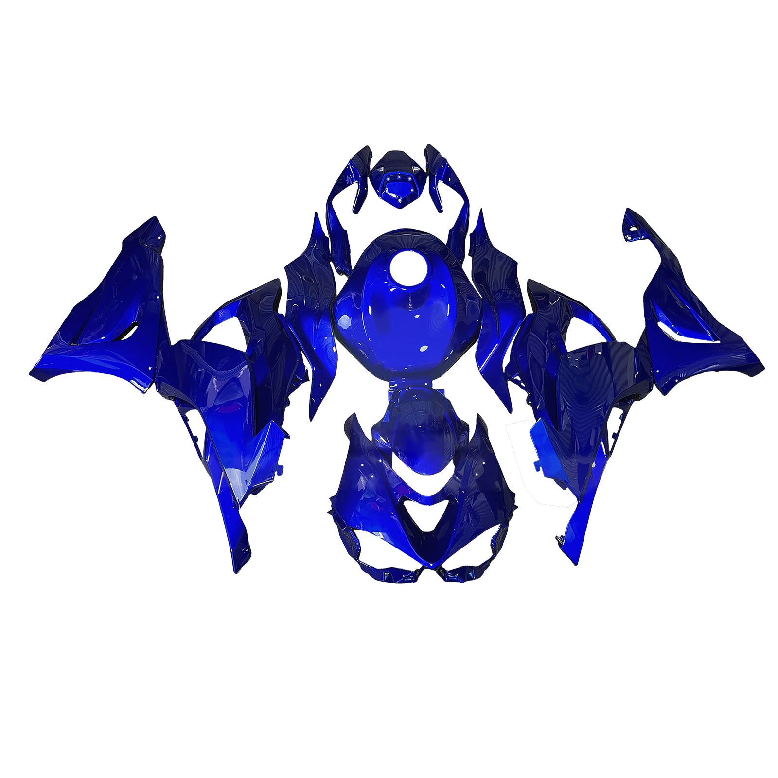 Injeksjon Fairing Kit Bodywork Plast Abs Fit for Kawasaki ZX-6R 2024-2025