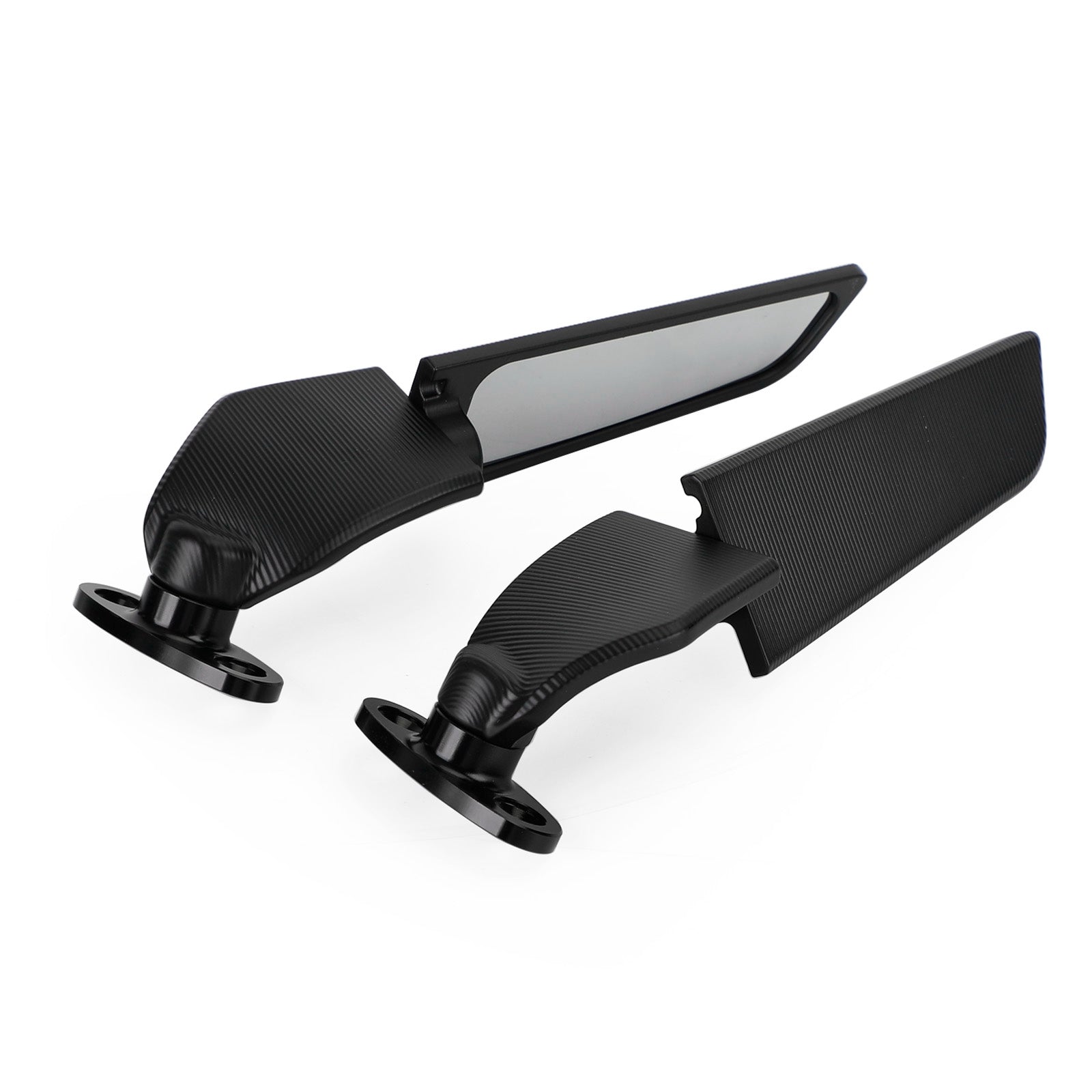 2016-2021 Honda CBR650R Wing Fin Spoiler Side Rearview Mirrors Generic