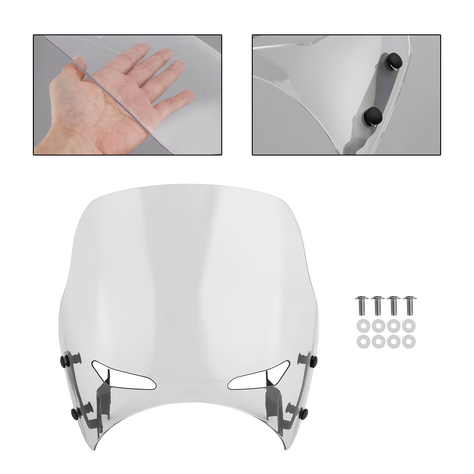 Windshield WindScreen fit for HONDA CB400 SUPER FOUR 19-22 CB1300 SUPER FOUR 25