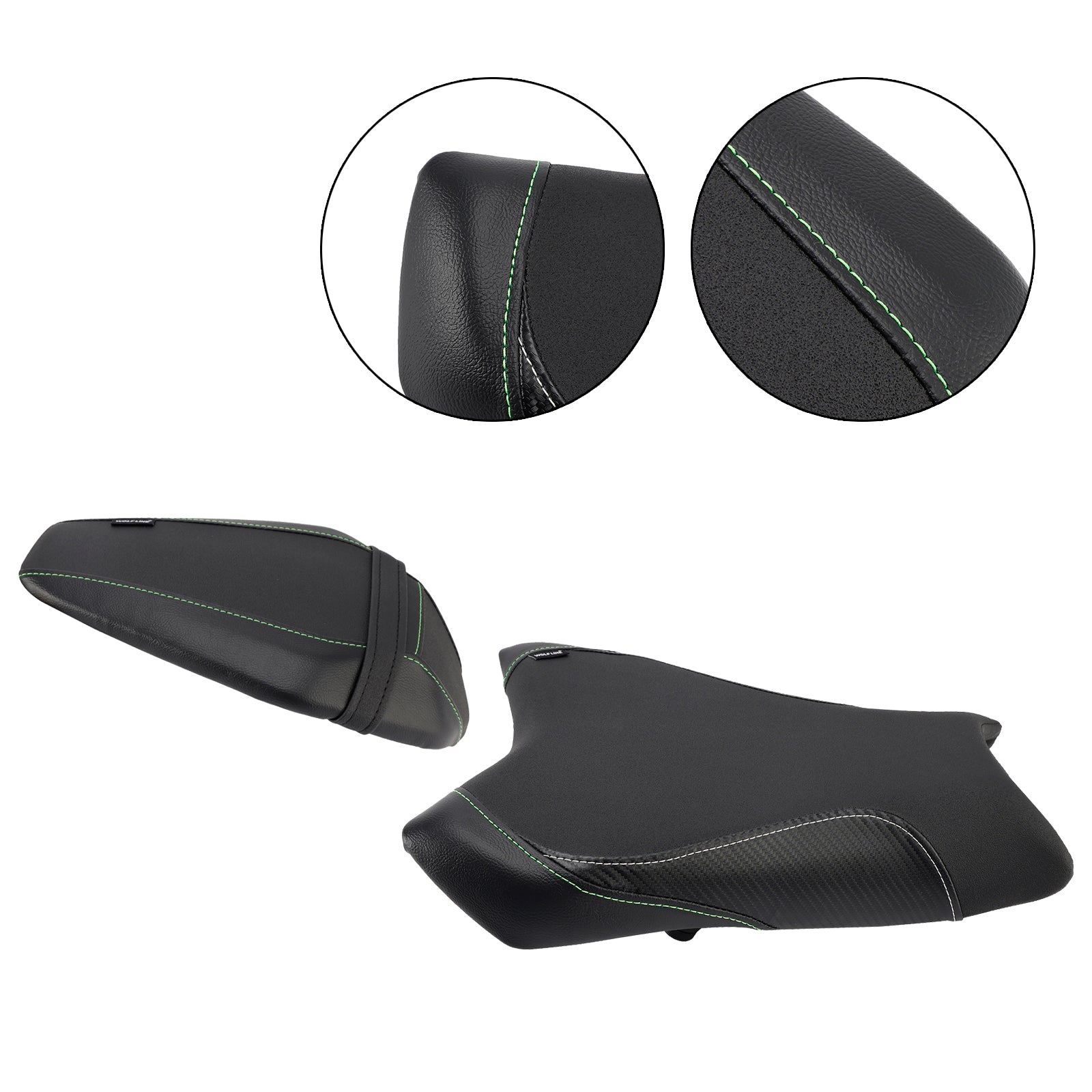 Lower Front W/ Rear Seat Driver Pillion Black2 For Bmw R1300Gs R 1300 Gs 24-25