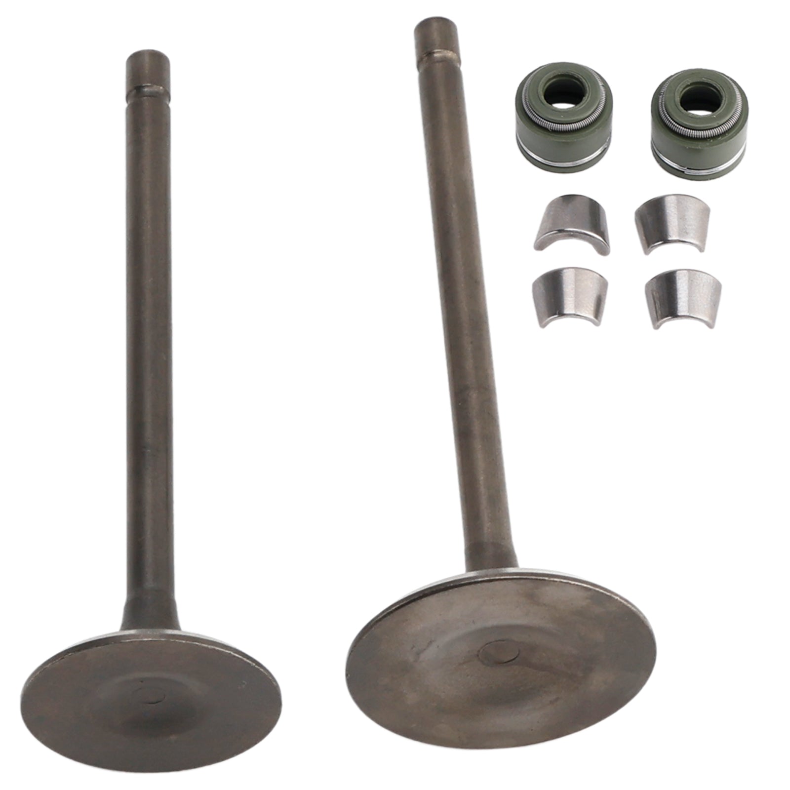 Kit de soupape d'échappement d'admission pour LIFAN ZONGSHEN CG250 250cc Go Kart Dirt Bike ATV