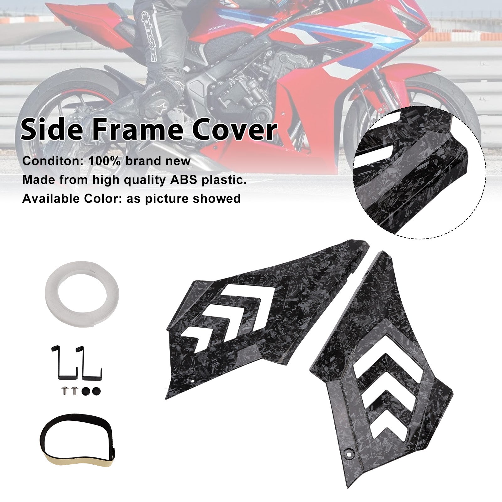2024-2025 Honda CBR650R Side Frame Panel Protector Fairings Cover