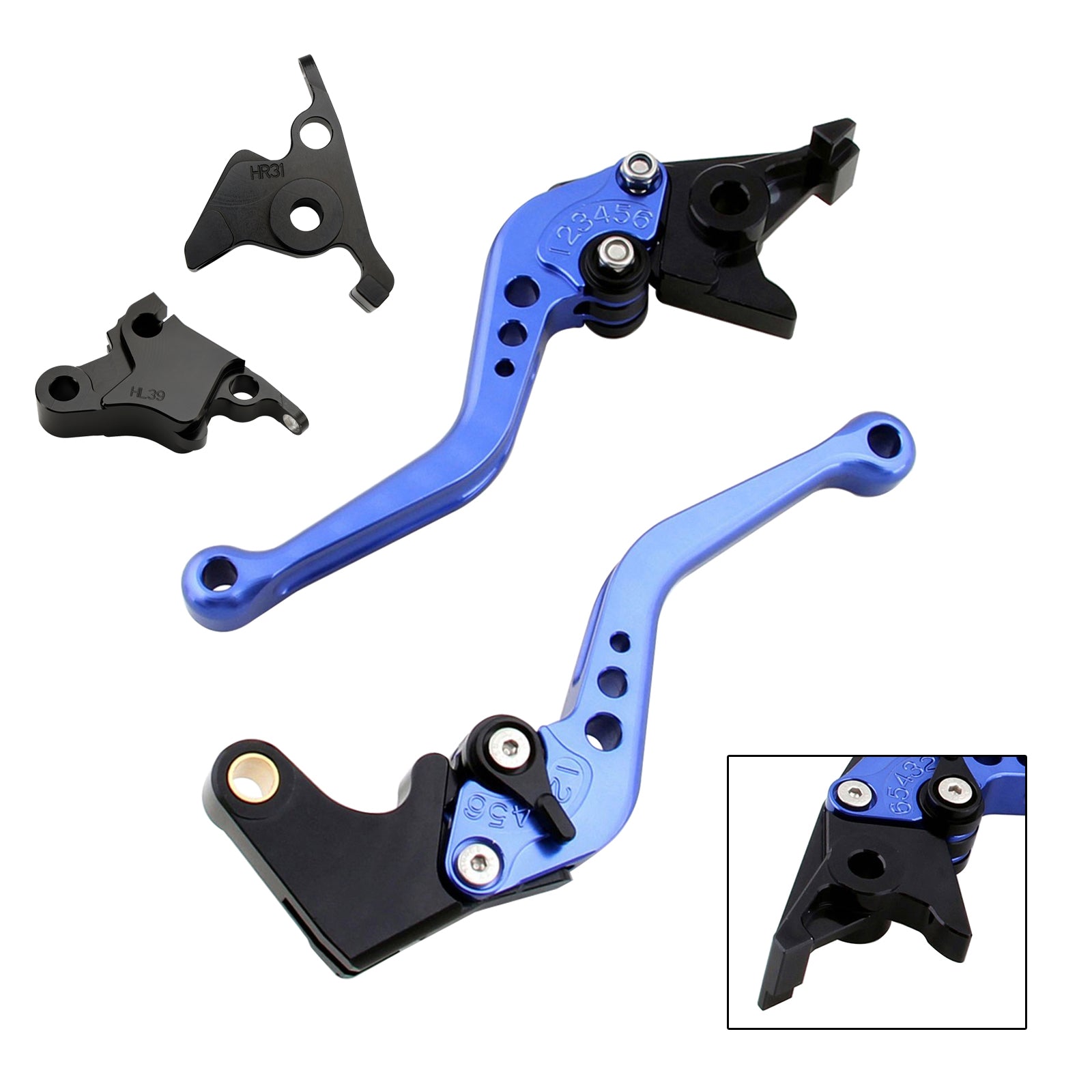 Nouveau levier de frein d'embrayage court adapté pour CFMOTO 450SS 450SR 21-23 450NK 23-24