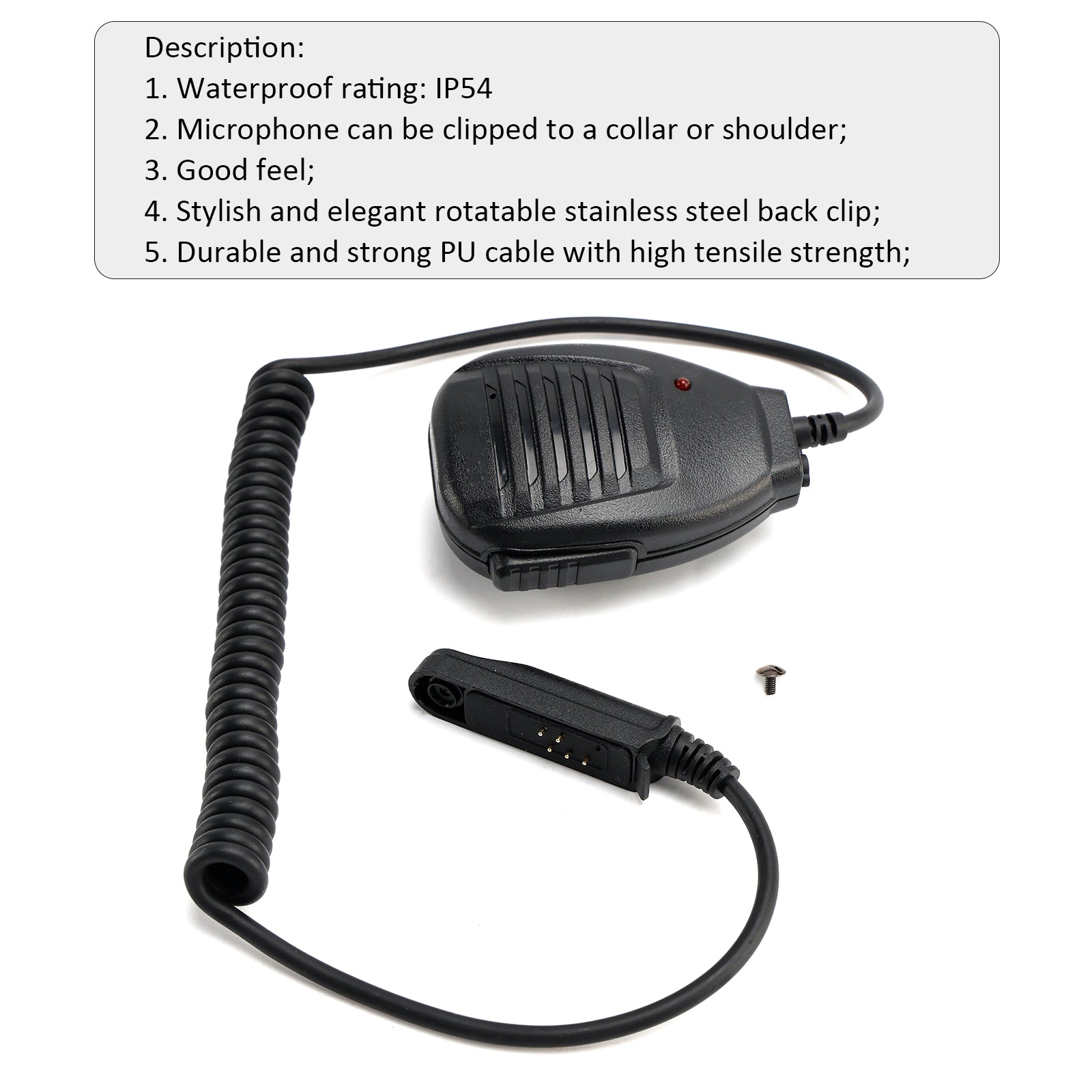 A58/9700/9R-SM05 Microphone Speaker for Baofeng A58 BF9700 GT-3WP 9R UV-XR R760