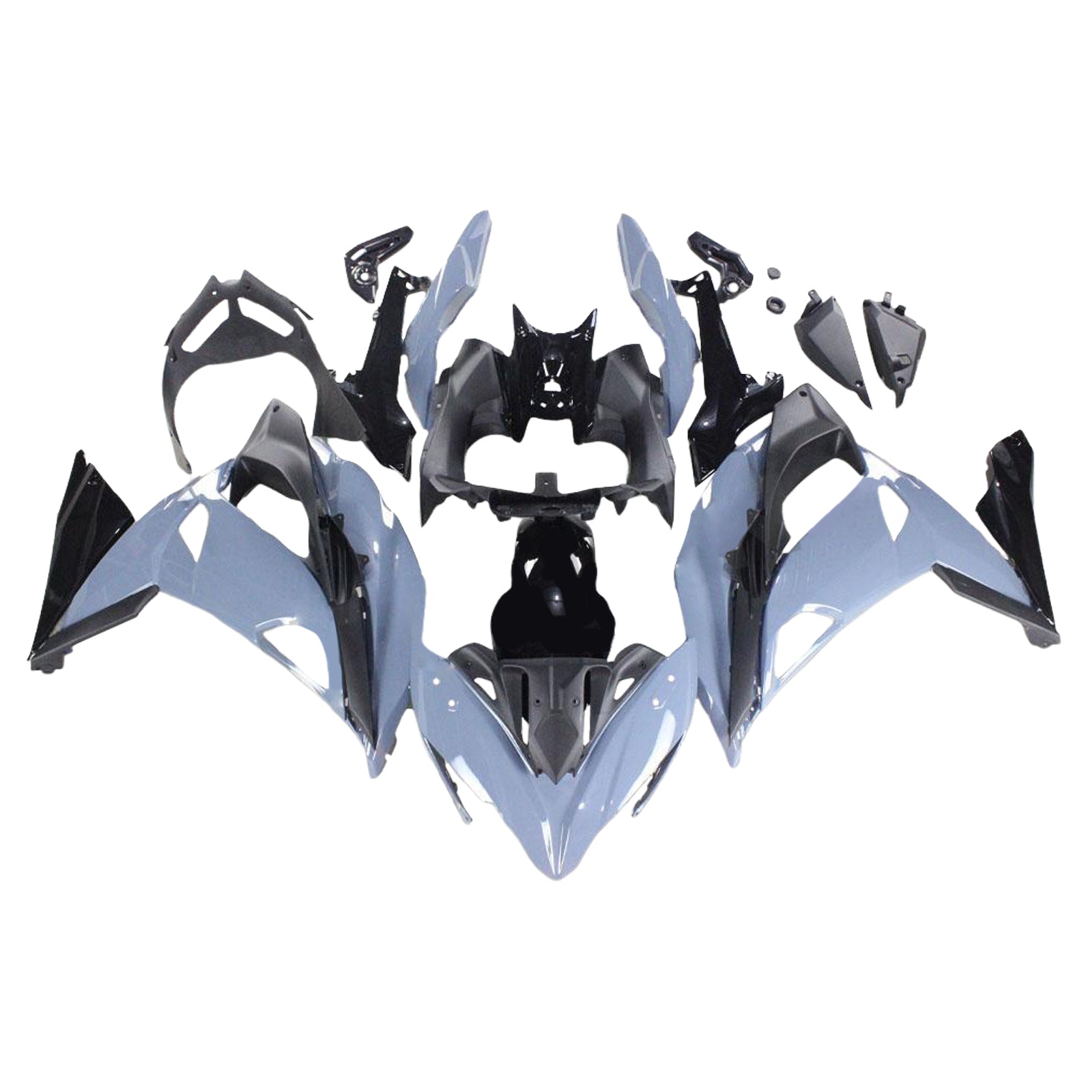 2017-2019 KAWASAKI ER6F/NINJA650R Kit de carénage injection de carrosserie en plastique Abs