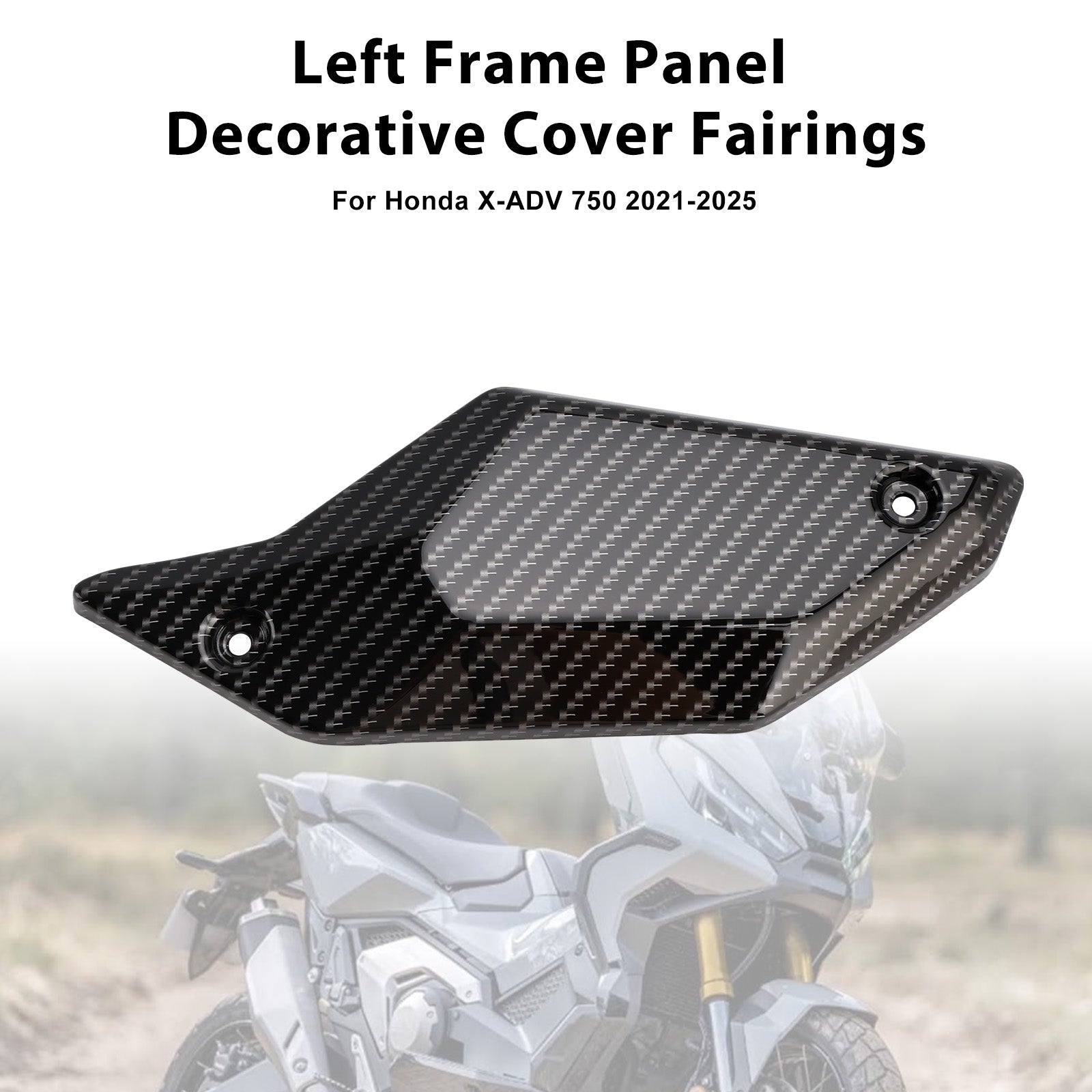 Left Frame Panel Decorative Cover Fairings For Honda X-ADV 750 2021-2025