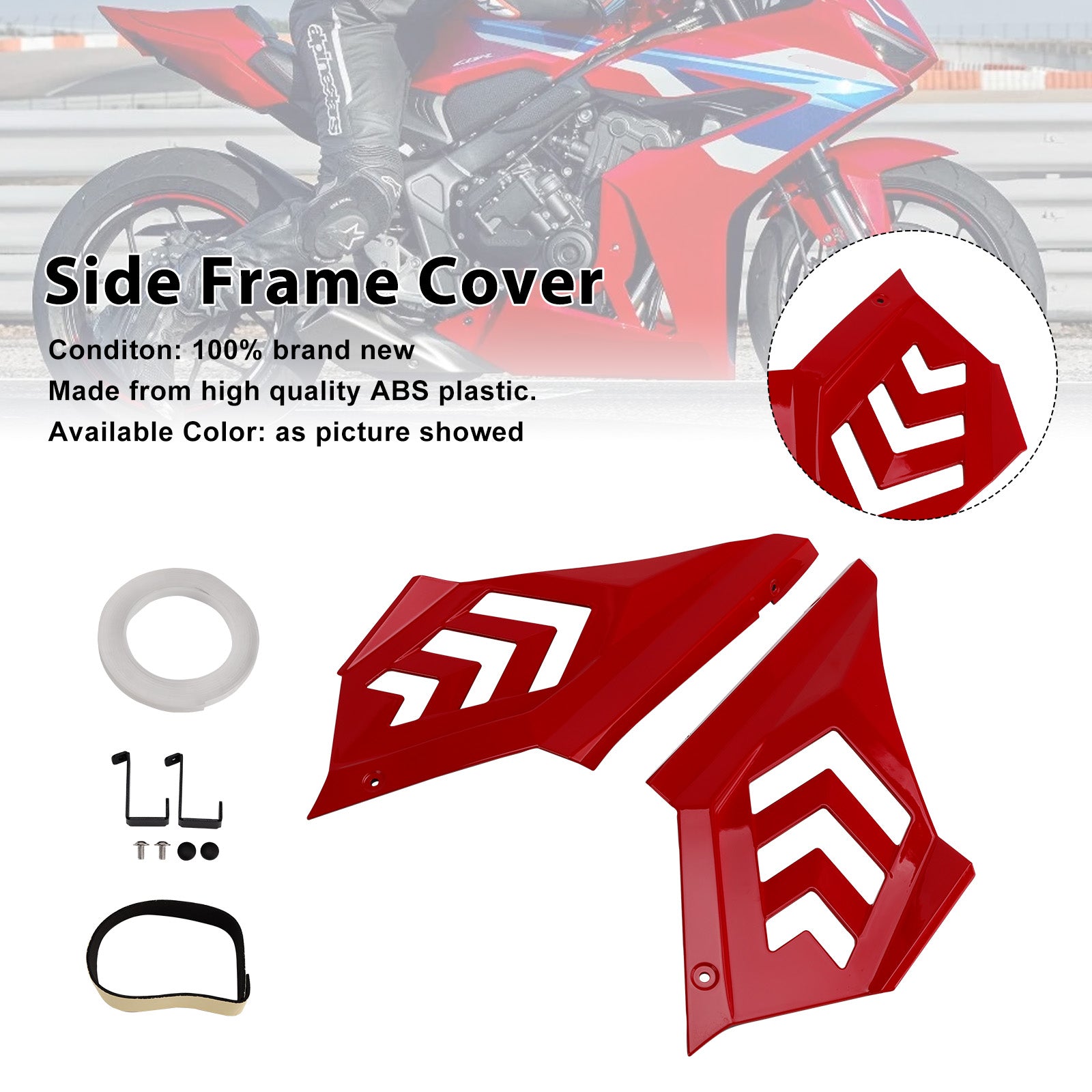2024-2025 Honda CBR650R Side Frame Panel Protector Fairings Cover