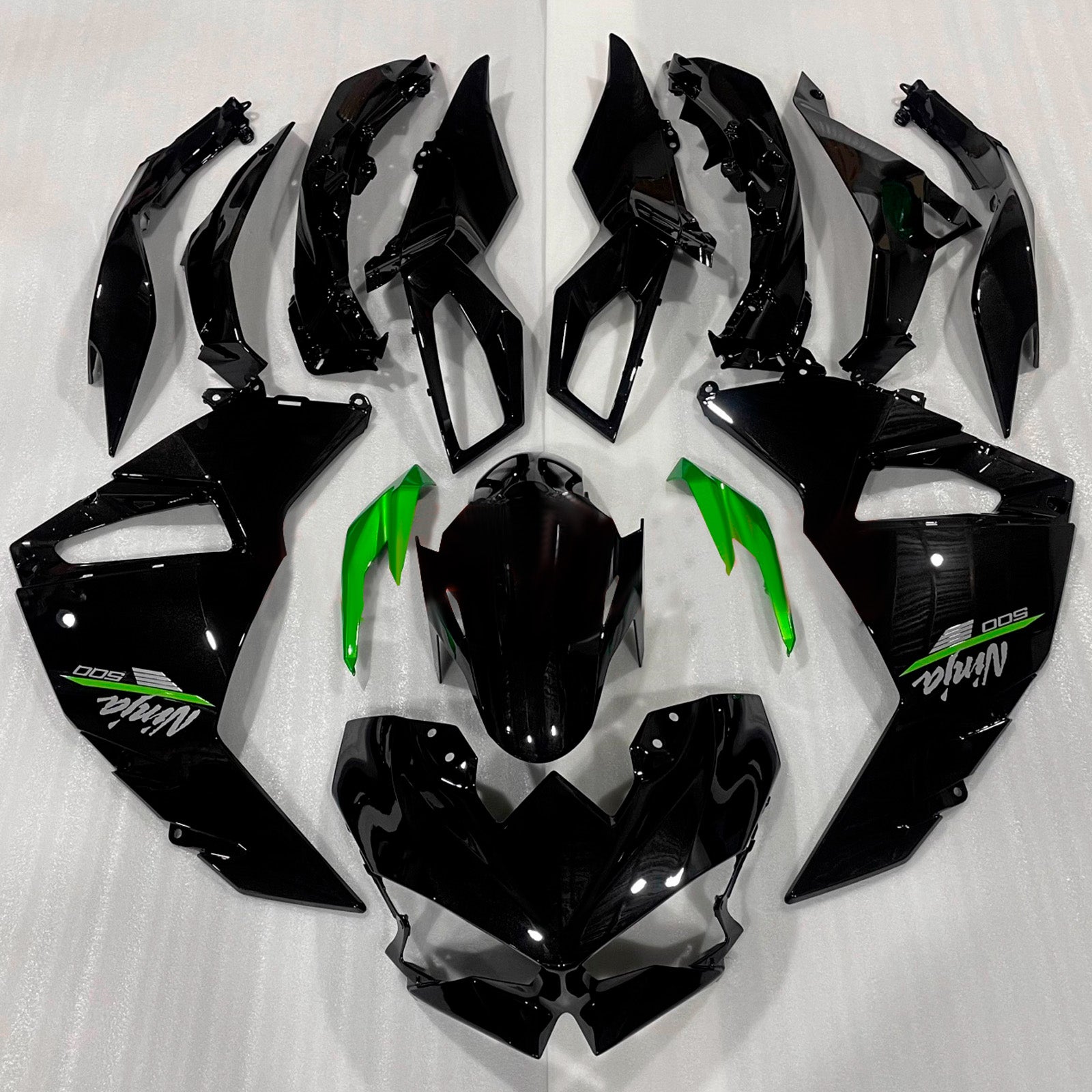 Injection Fairing Kit Bodywork ABS fit For Kawasaki Ninja 500 2024-2025
