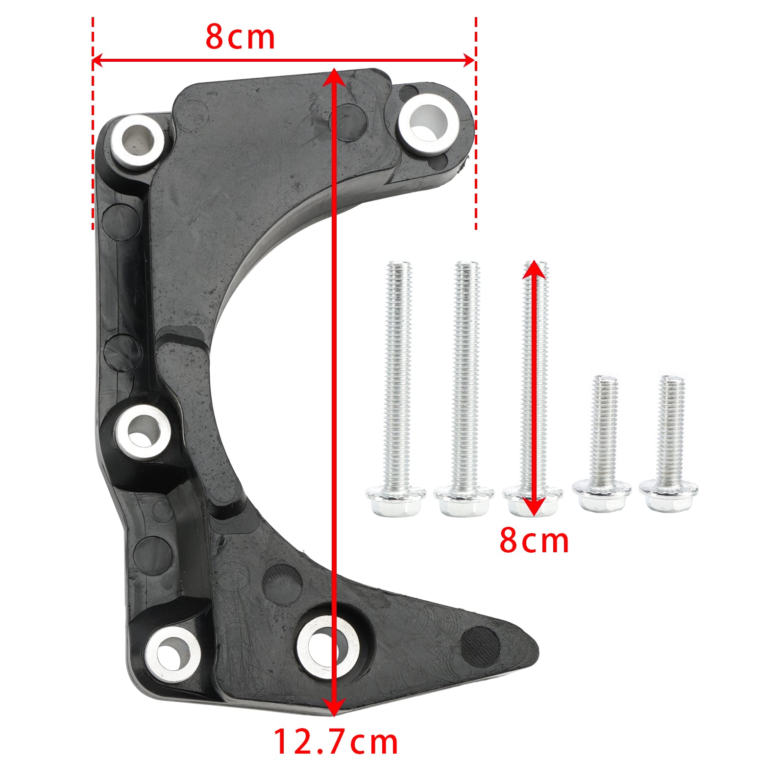 Prévenir les supports cassés Kit de réparation d'économiseur de boîtier chaîne en Poly pour Yamaha Raptor 700