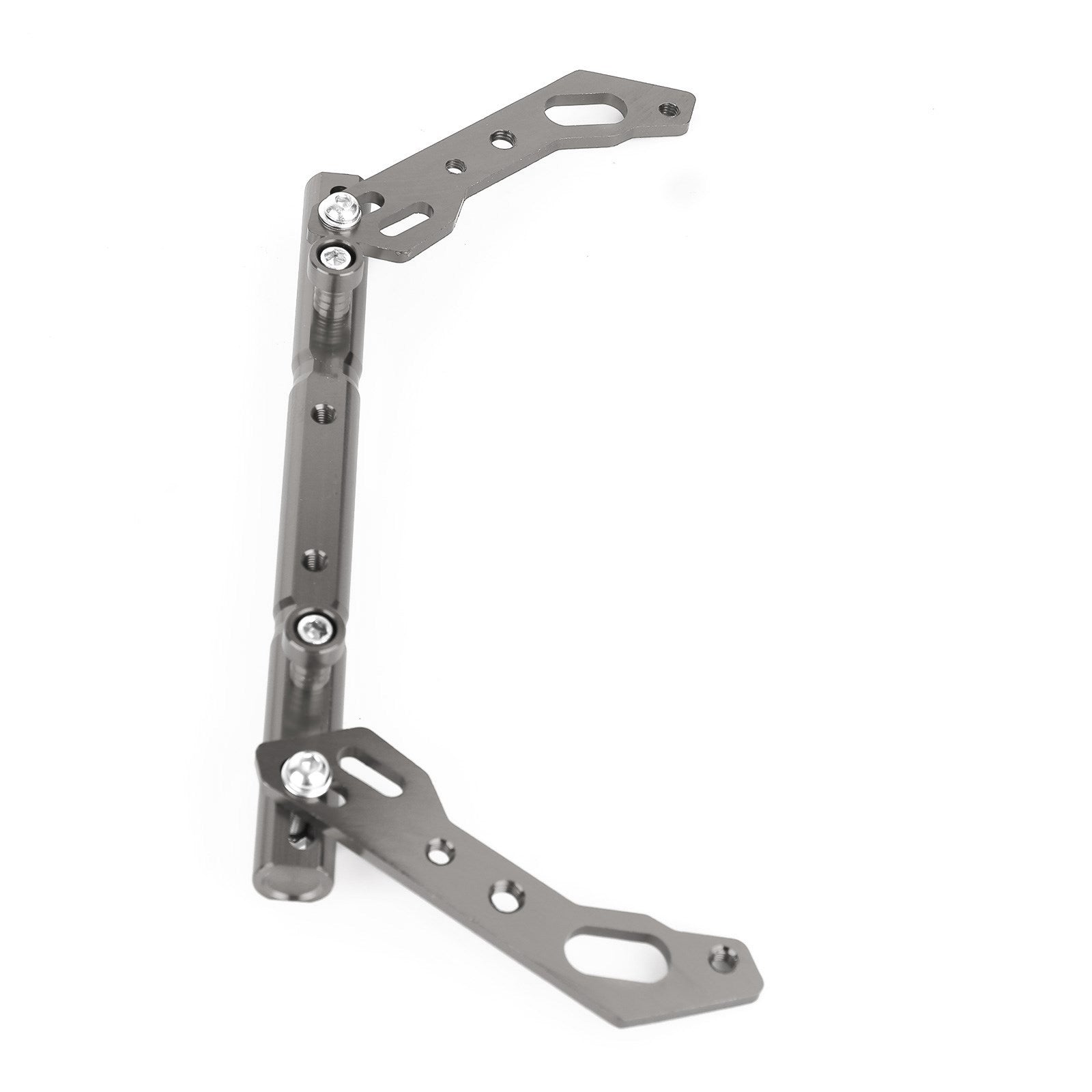 Barra de mango cruzado de equilibrio ajustable Cnc, palanca de aluminio, ajustes plateados para Motor