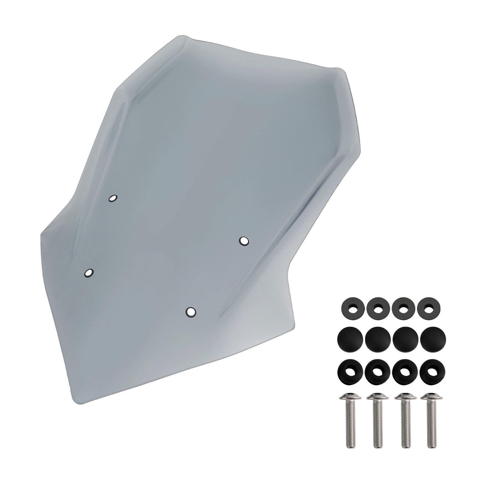 Černé sklo čelného skla pre Yamaha Tracer 900/GT 2018-2020 Tracer 9/GT 2021-23