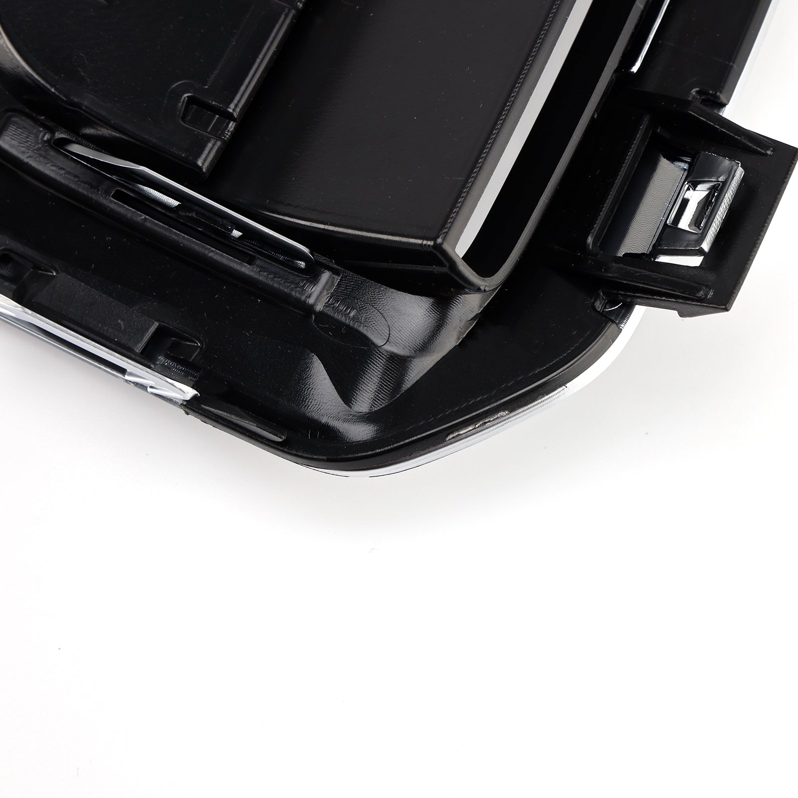 2020-2024 Audi A4 B9.5 S-Line Silver främre stötfångare Nedre dimgallerskydd