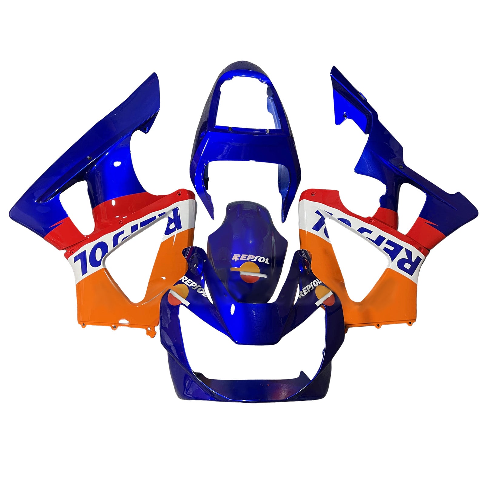 Kit de carenado de inyección carrocería plástico ABS para Honda CBR929RR 2000-2001