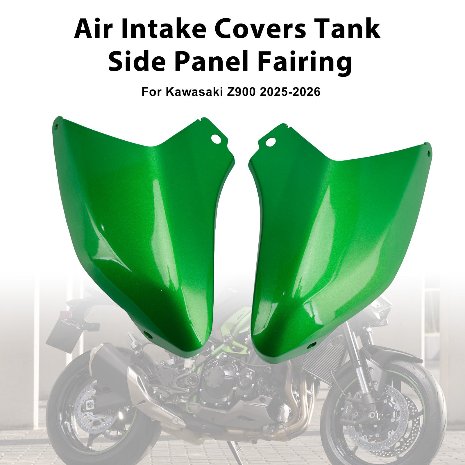 Air Intake Covers Tank Side Panel Fairing For Kawasaki Z900 2025-2026