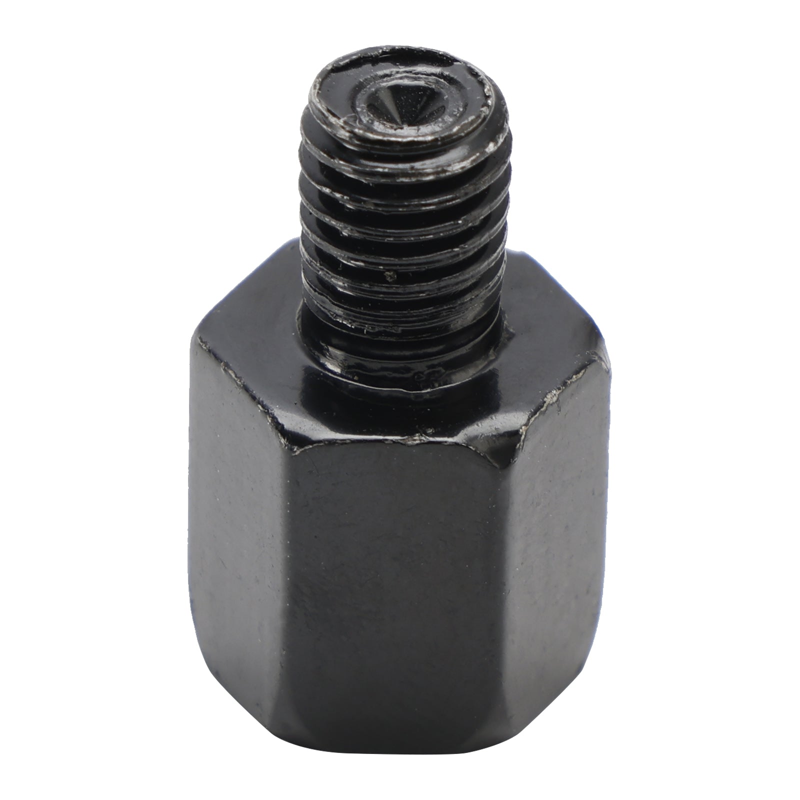 2 Universal Fit Motorcycle Scooter Mirror Adapters 10mm Omvendt til 8mm Standard