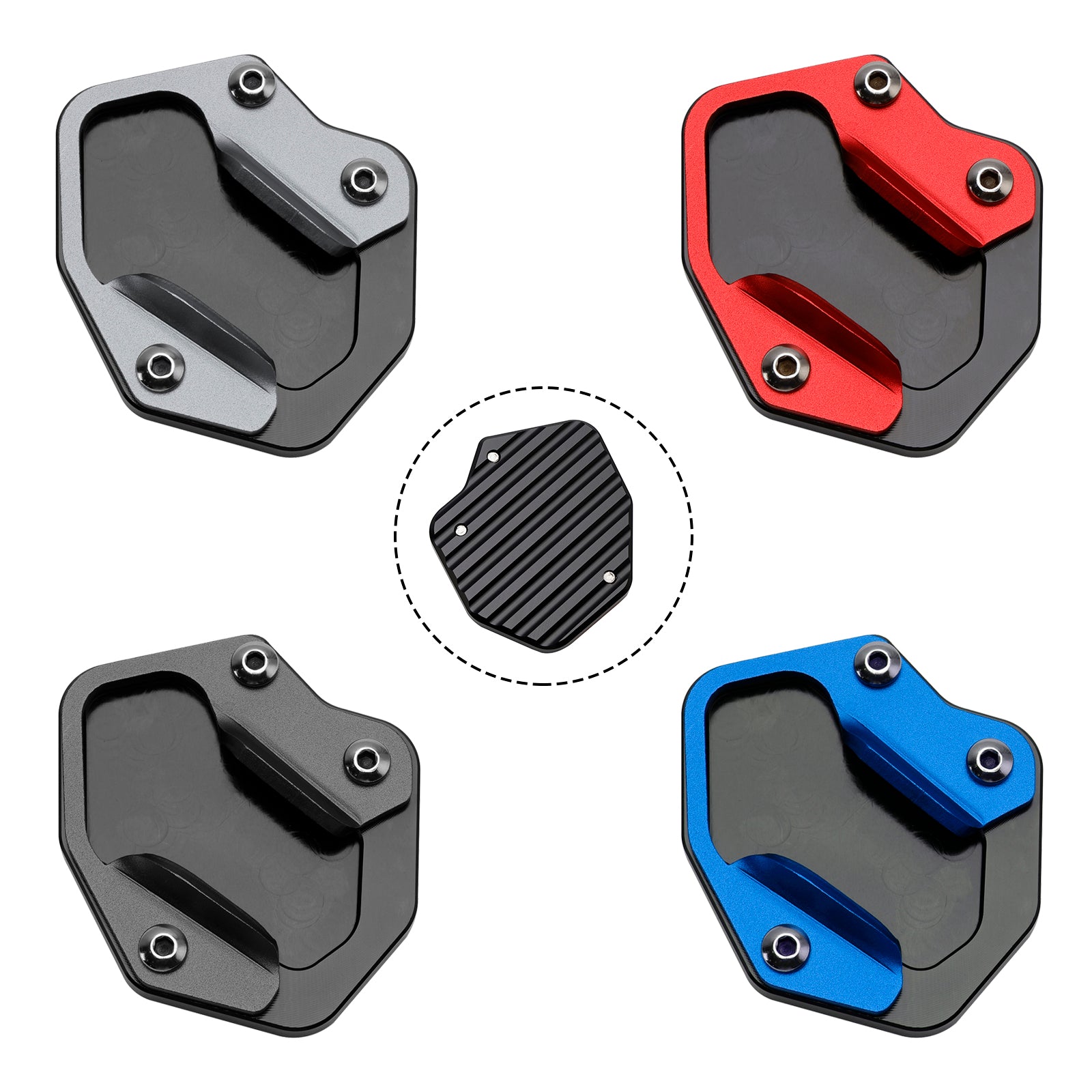 Kickstand zväčšená doska vložka Fit for Tiger 800/XC/XCA/XR/XRT 2010-2020 XCX 18-20