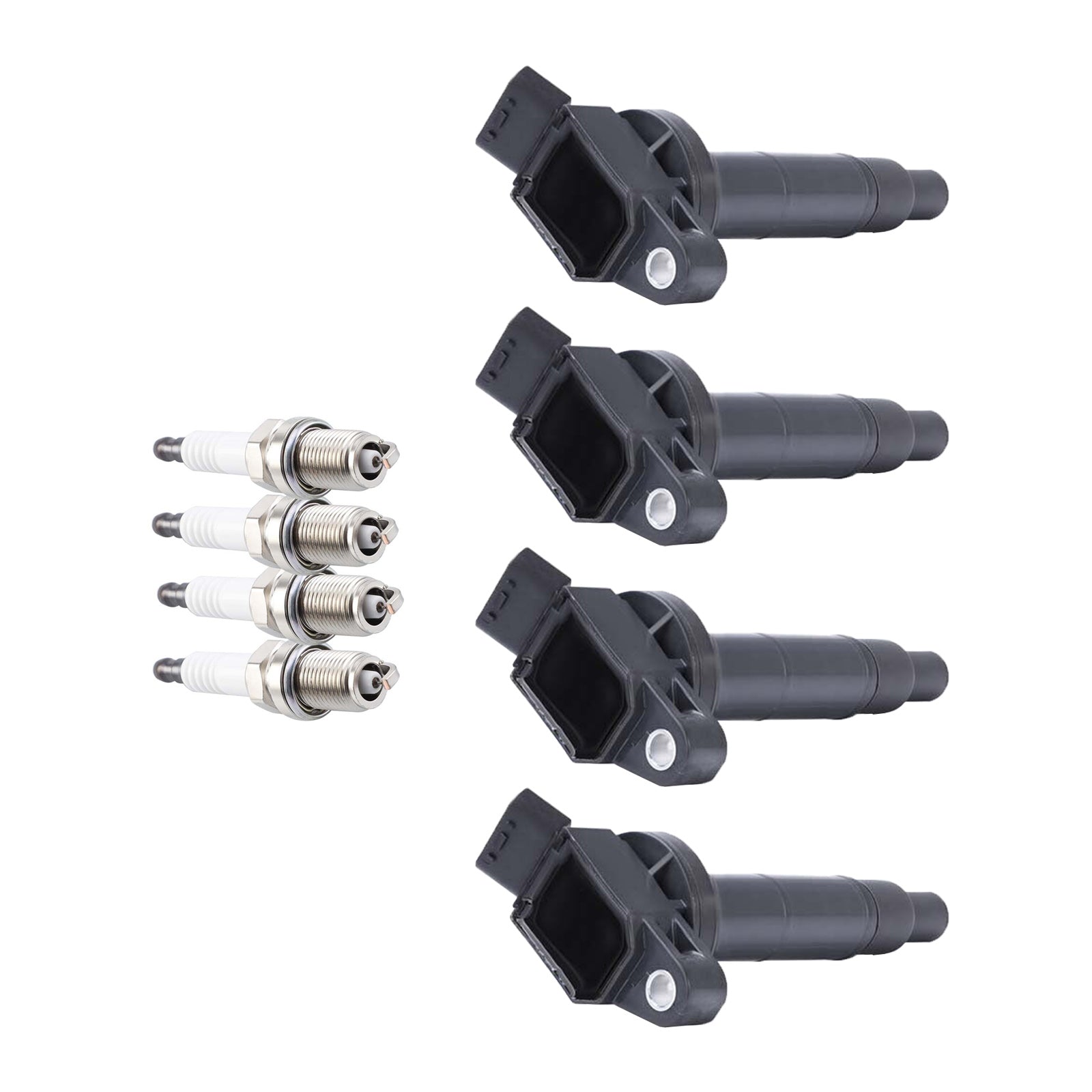 2004-2008 Toyota RAV4 L4 2,4L 4x Ignition Coil+Zapaľovacia sviečka UF333 UF494