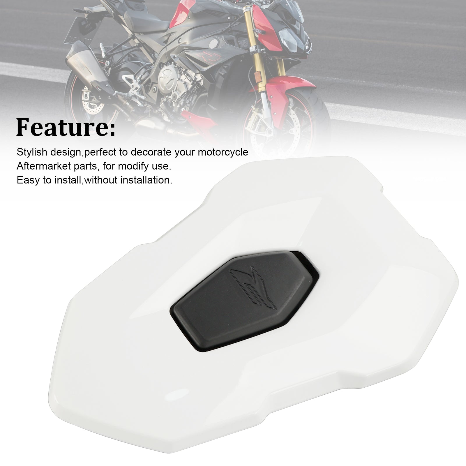 2021-2024 BMW S1000R 23-24 M1000R Couverture de siège arrière Capot de carénage