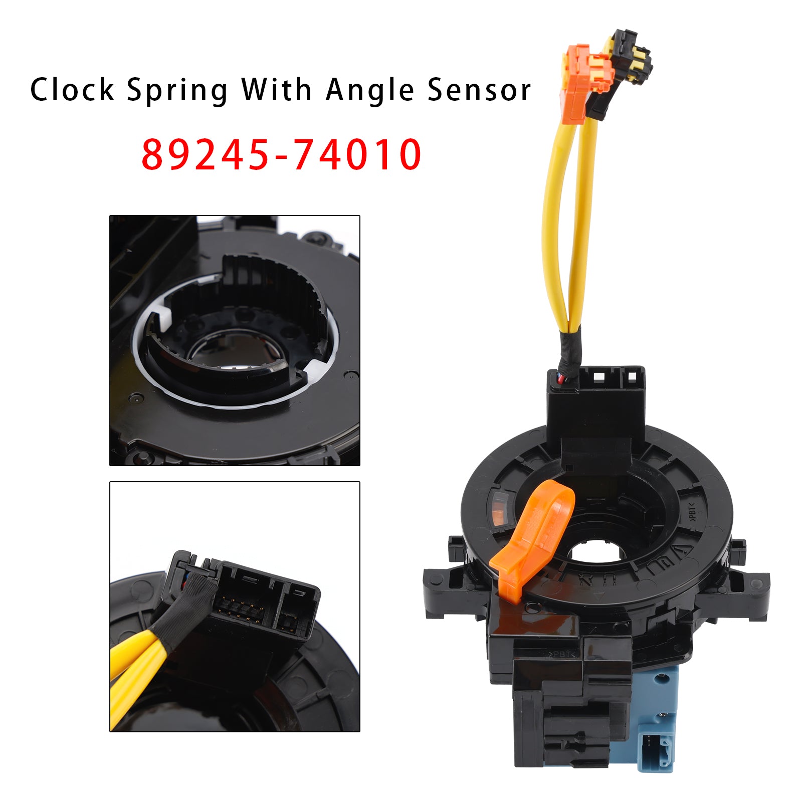Ressort d'horloge Toyota Prius 2010-2015 avec capteur d'angle 89245-74010