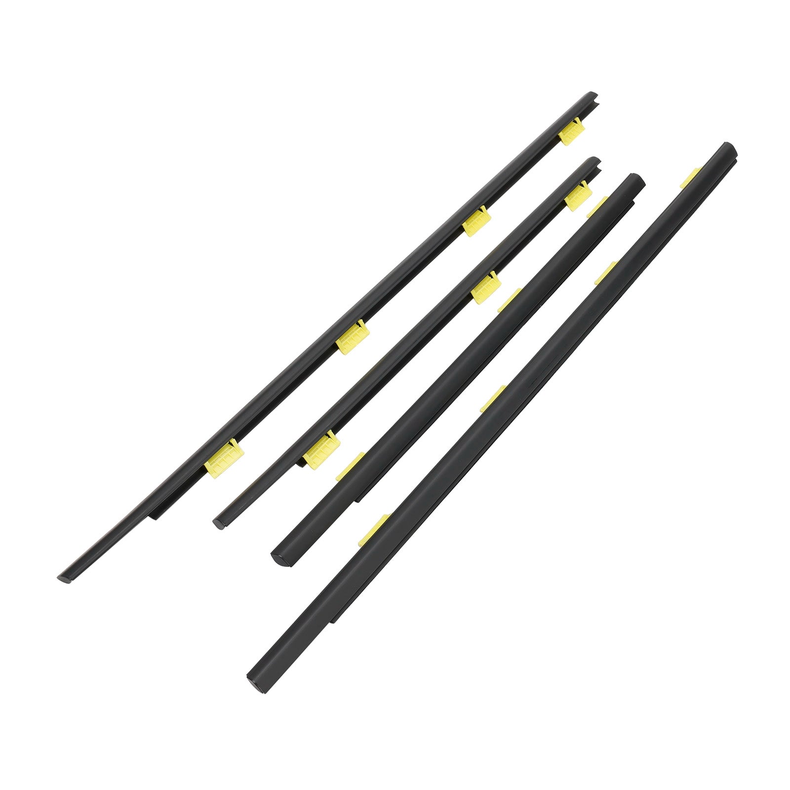 4PCS 2002-2006 Honda CR-V CRV Weatherstrip Window Seal Belt 72410-SCA-E01