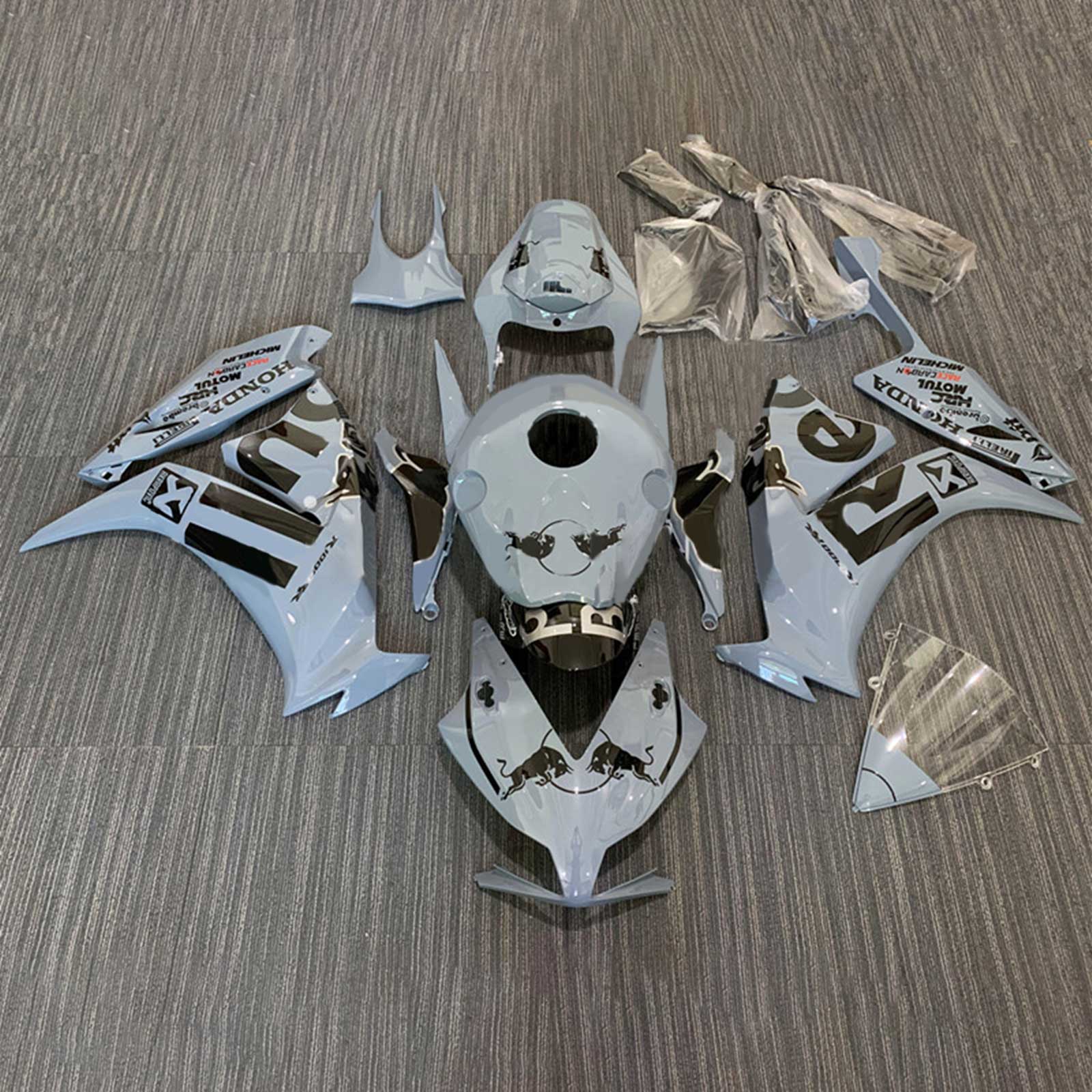 2012-2016 Honda CBR1000RR Kit de carenado de inyección Carrocería Plástico ABS#166