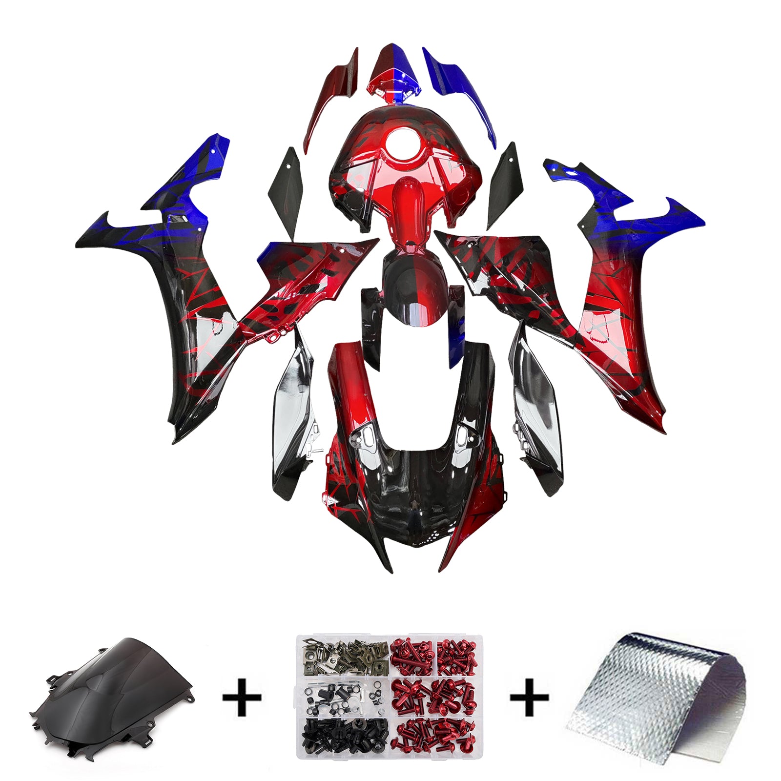 Injection Fairing Kit Bodywork Plastic ABS fit For Yamaha YZF-R1 2020-2025