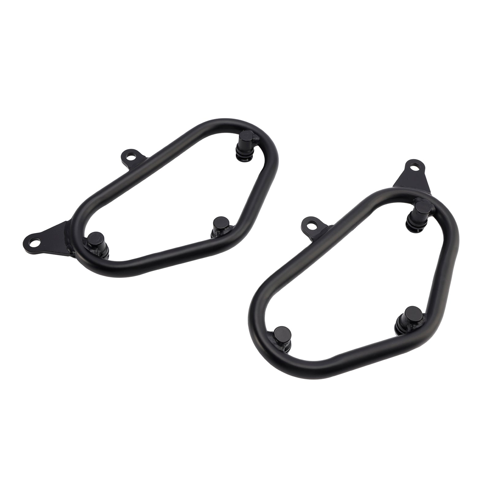 2024-2025 Kawasaki Eliminator 500 Soporte de montaje para bolsa de sillín lateral, negro