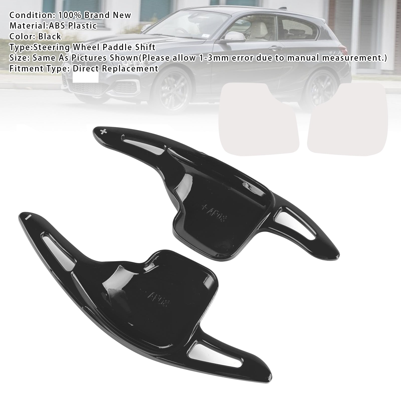 Extensiones de palanca de cambios del volante para BMW F22 F23 X1 X6