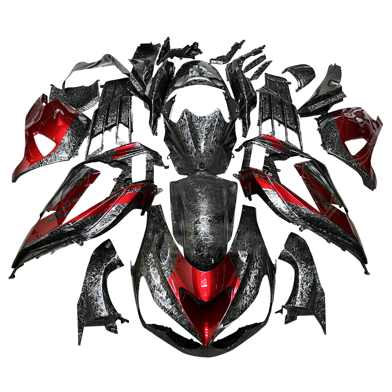 Injectie Kuip Kit Carrosserie geschikt voor Kawasaki ZX14R ZZR1400 2012-2025