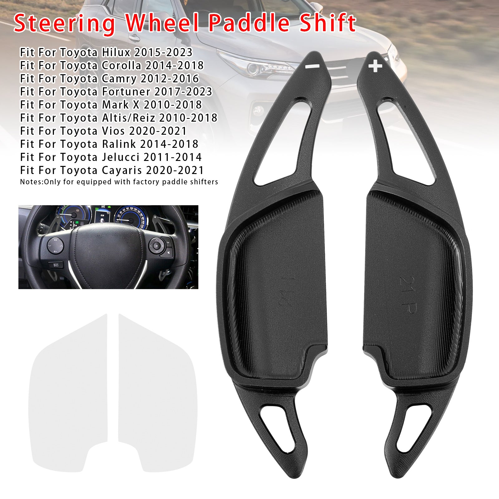 SHIFTER DE PADRÃO DE VOIDO DO RODO PARA TOYOTA HILUX FORTUNER