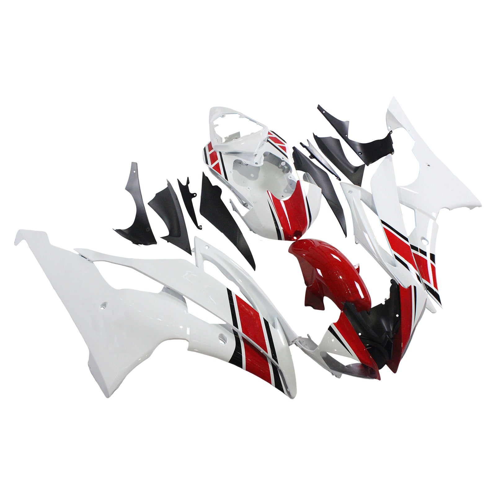 Injection Fairing Kit Bodywork Plastic ABS fit For Yamaha YZF 600 R6 2008-2016