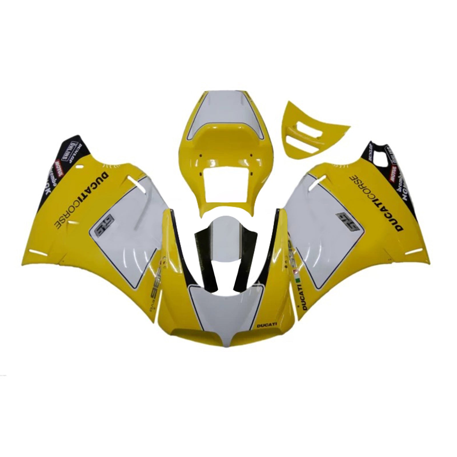1996-2002 Ducati 996 748 916 998 Kit de carénage Bodywork ABS # 103