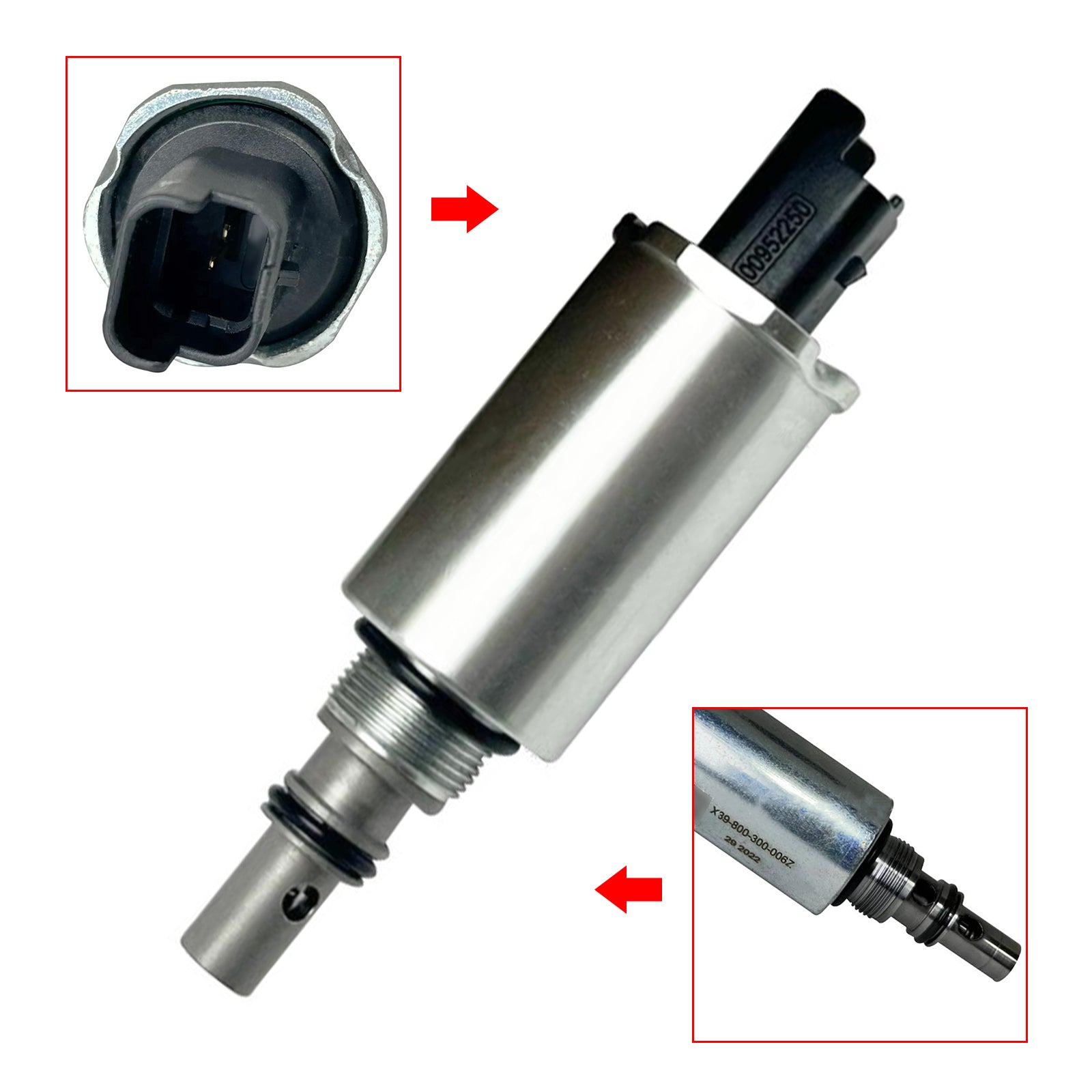 Brandstofklep X39800300006Z voor Citroen, Ford, Nissan