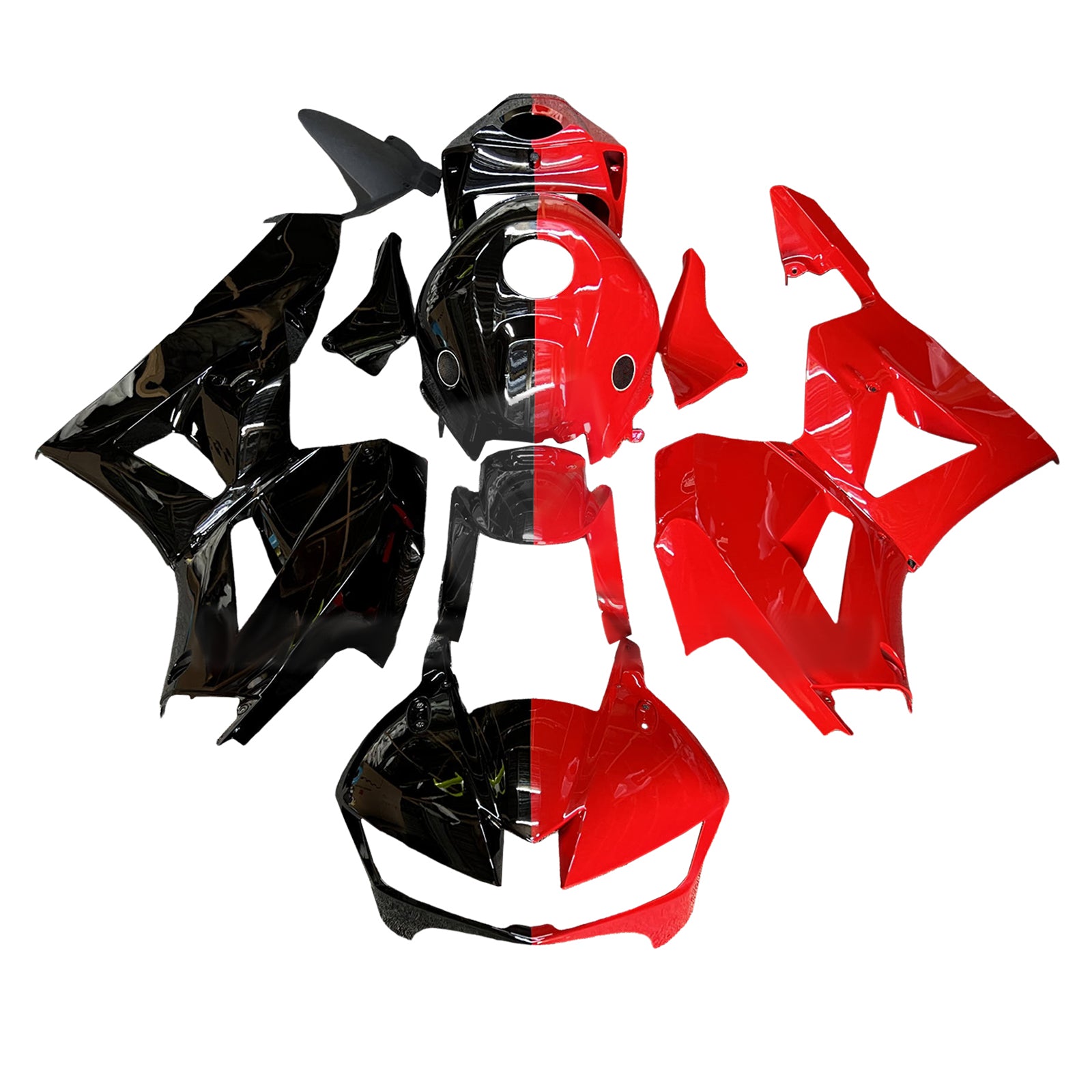 Injektionssats Kit Bodywork Plastic ABS för Honda CBR600RR 2013-2023 F5